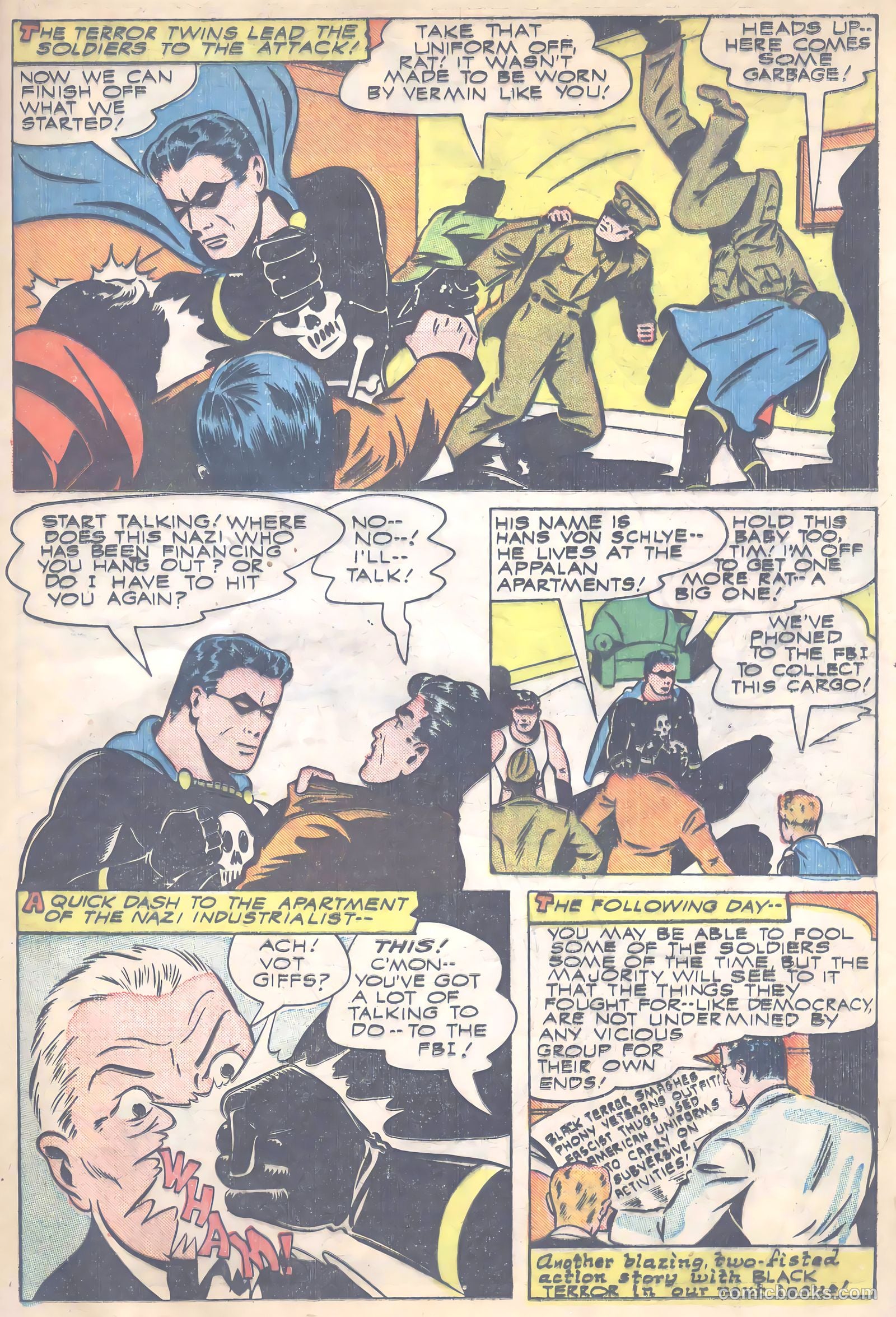 The Black Terror #16 — page 35 of 52