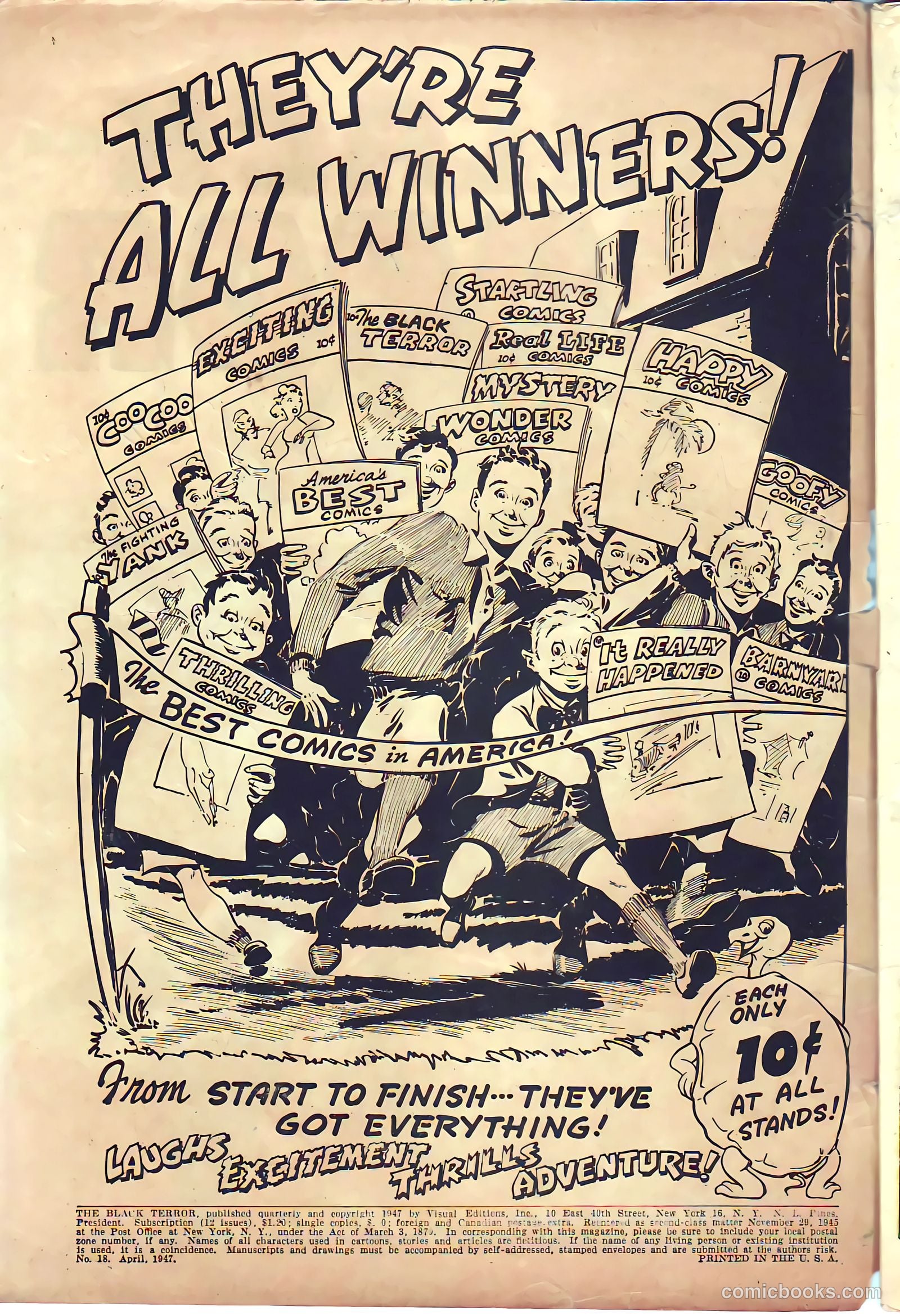 The Black Terror #18 — page 3 of 53