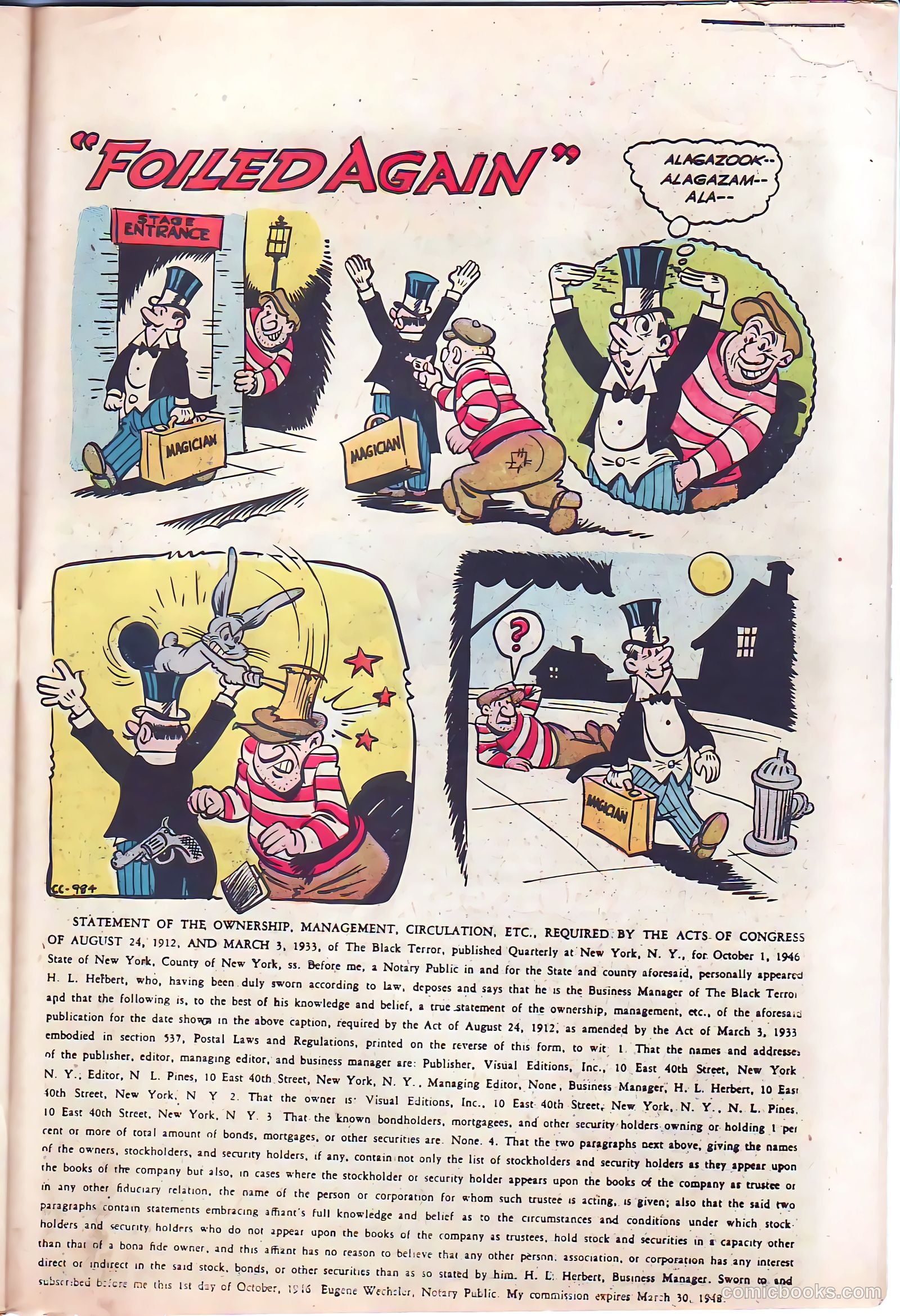 The Black Terror #18 — page 42 of 53