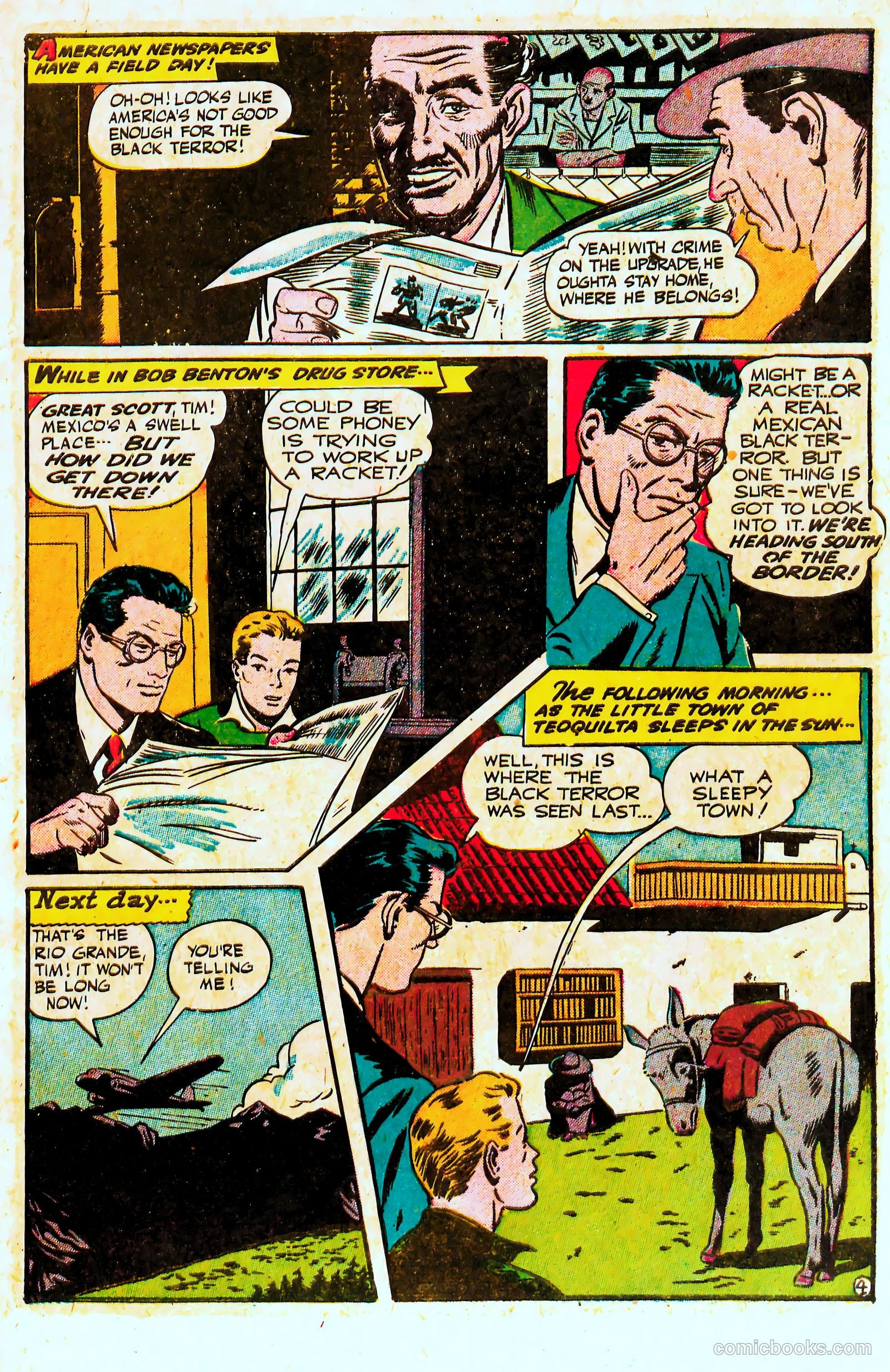 The Black Terror #20 — page 7 of 52