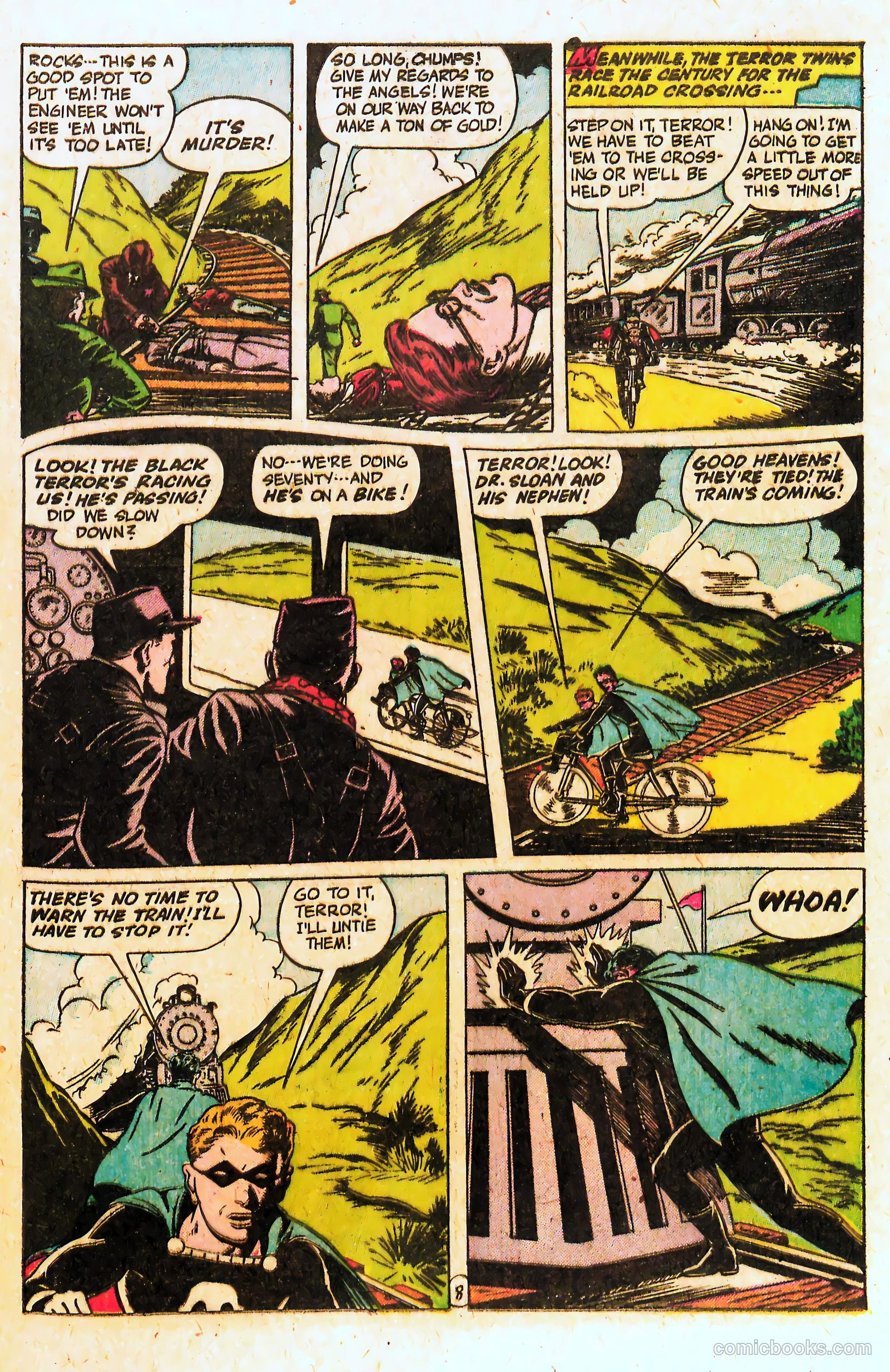 The Black Terror #20 — page 35 of 52