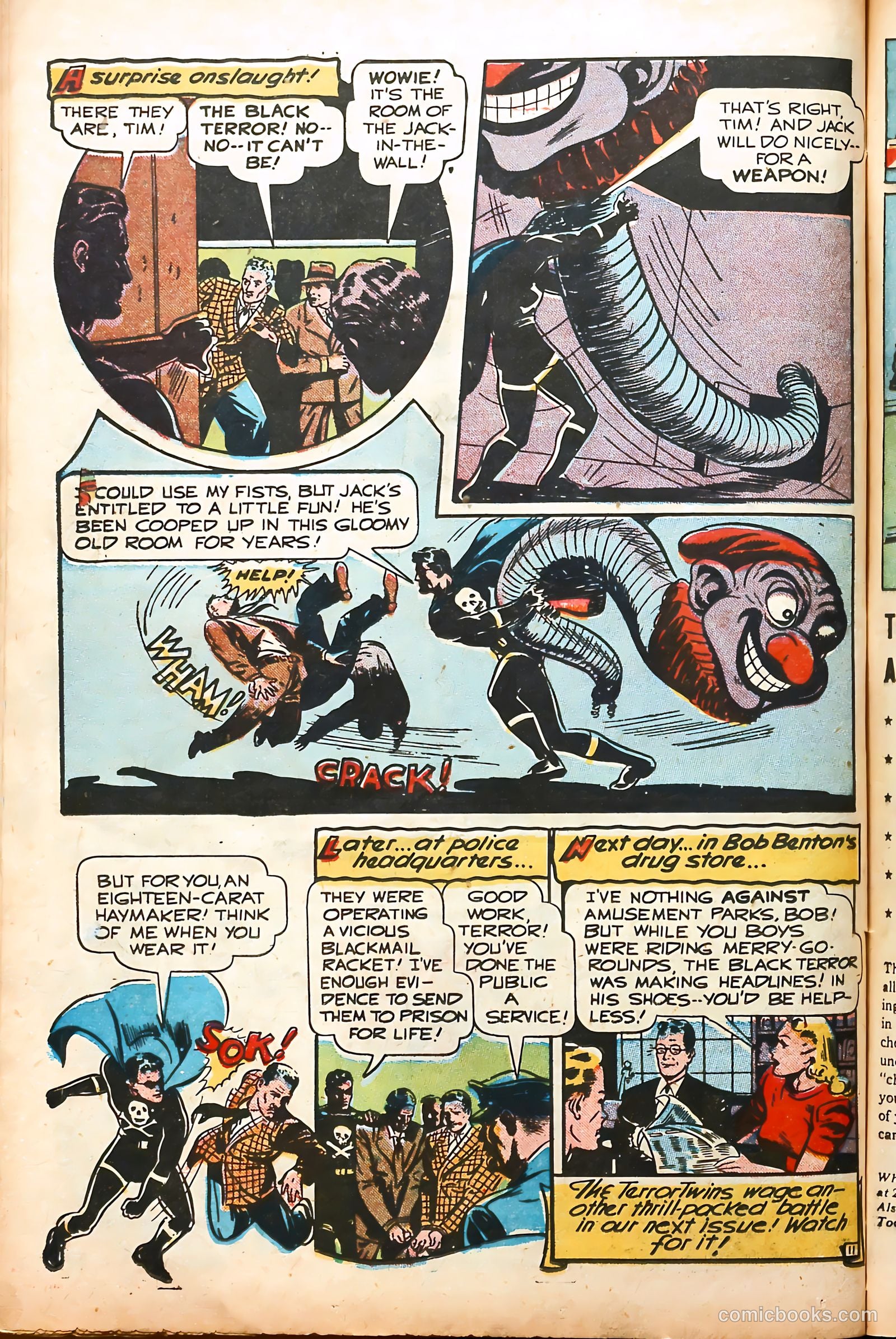 The Black Terror #21 — page 36 of 52