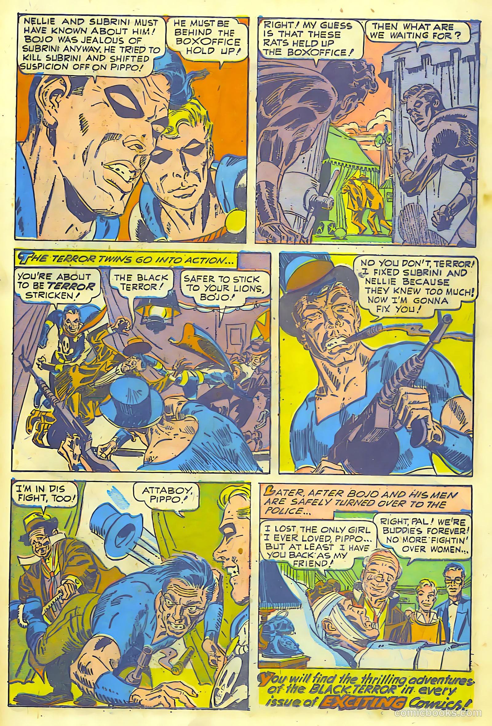 The Black Terror #23 — page 34 of 49