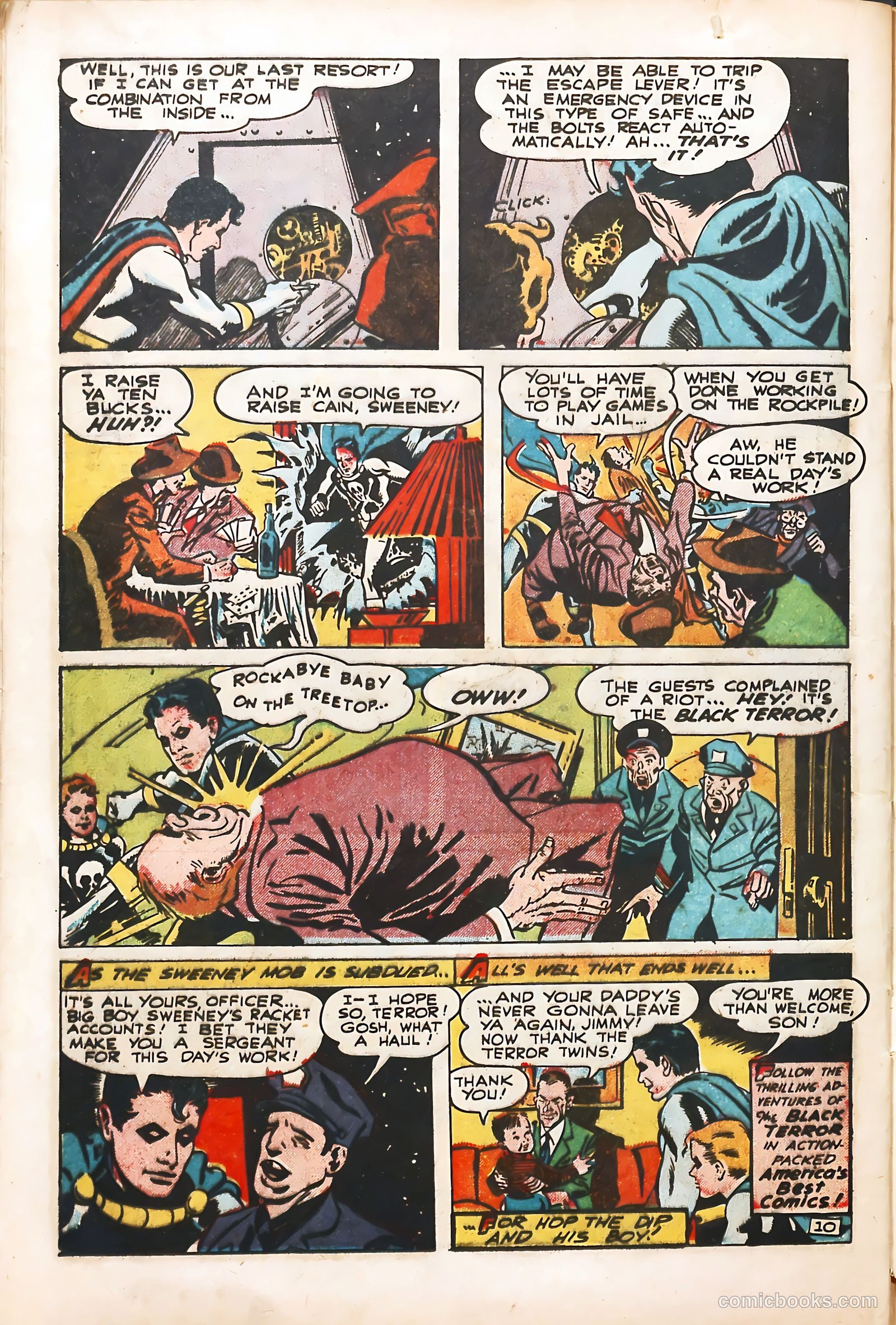 The Black Terror #25 — page 32 of 52