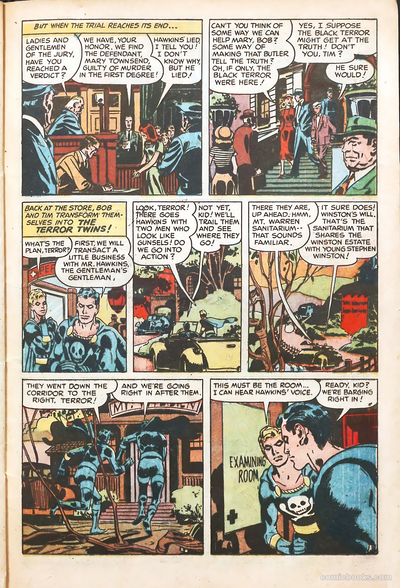 The Black Terror #25 — page 35 of 52