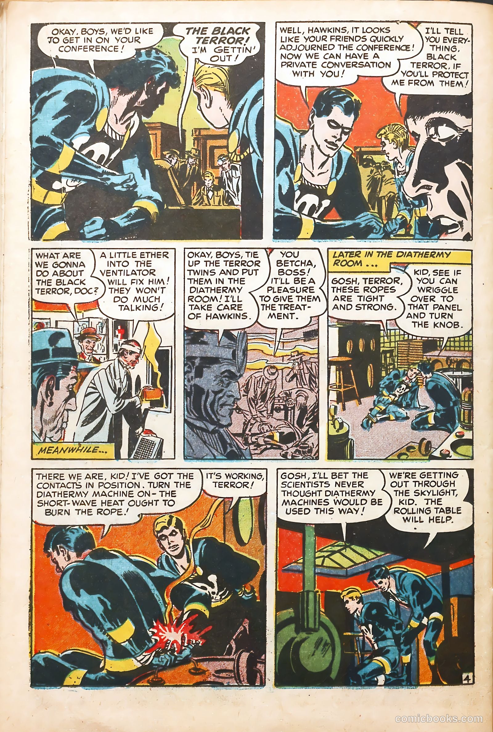 The Black Terror #25 — page 36 of 52