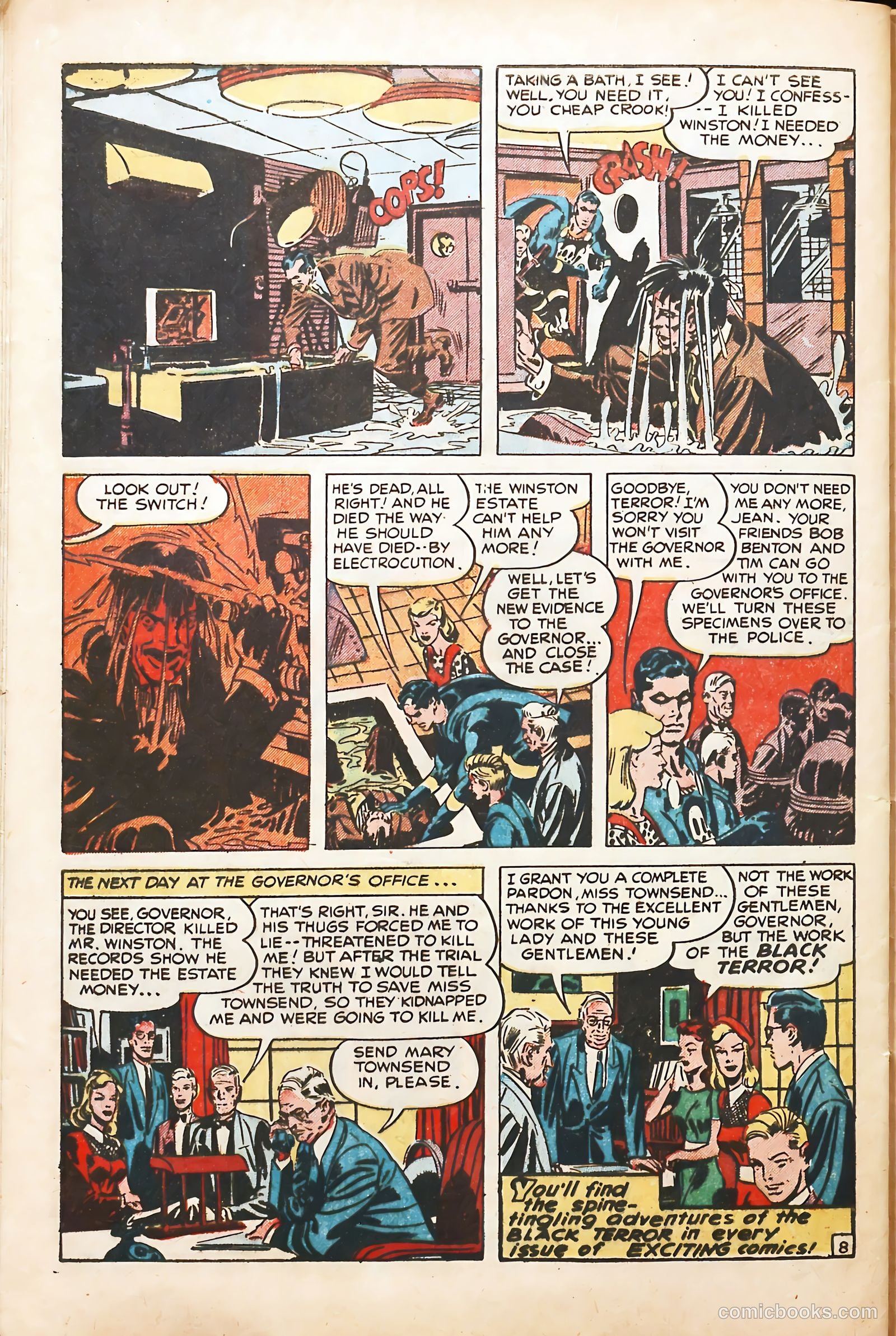 The Black Terror #25 — page 40 of 52