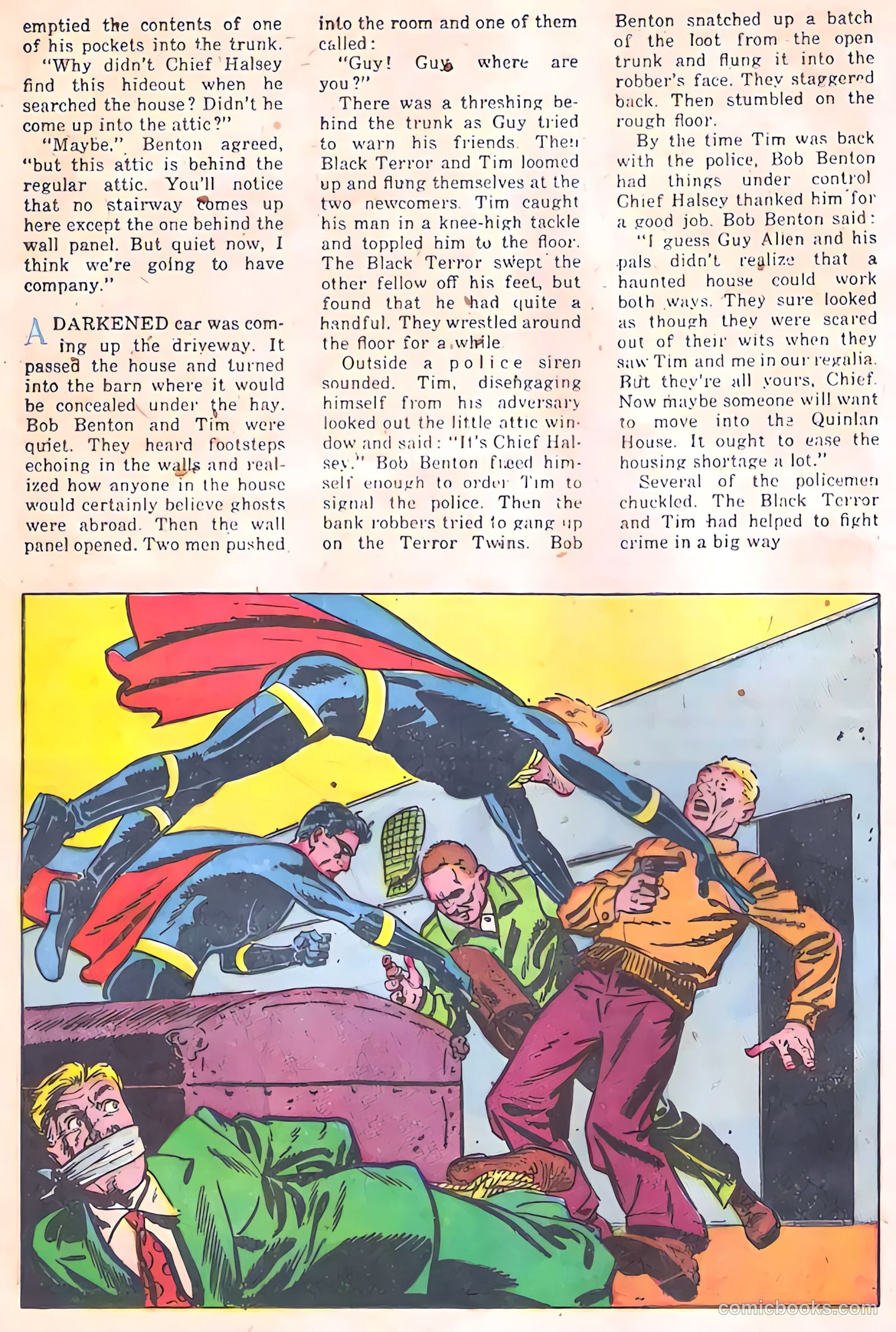 The Black Terror #26 — page 23 of 31