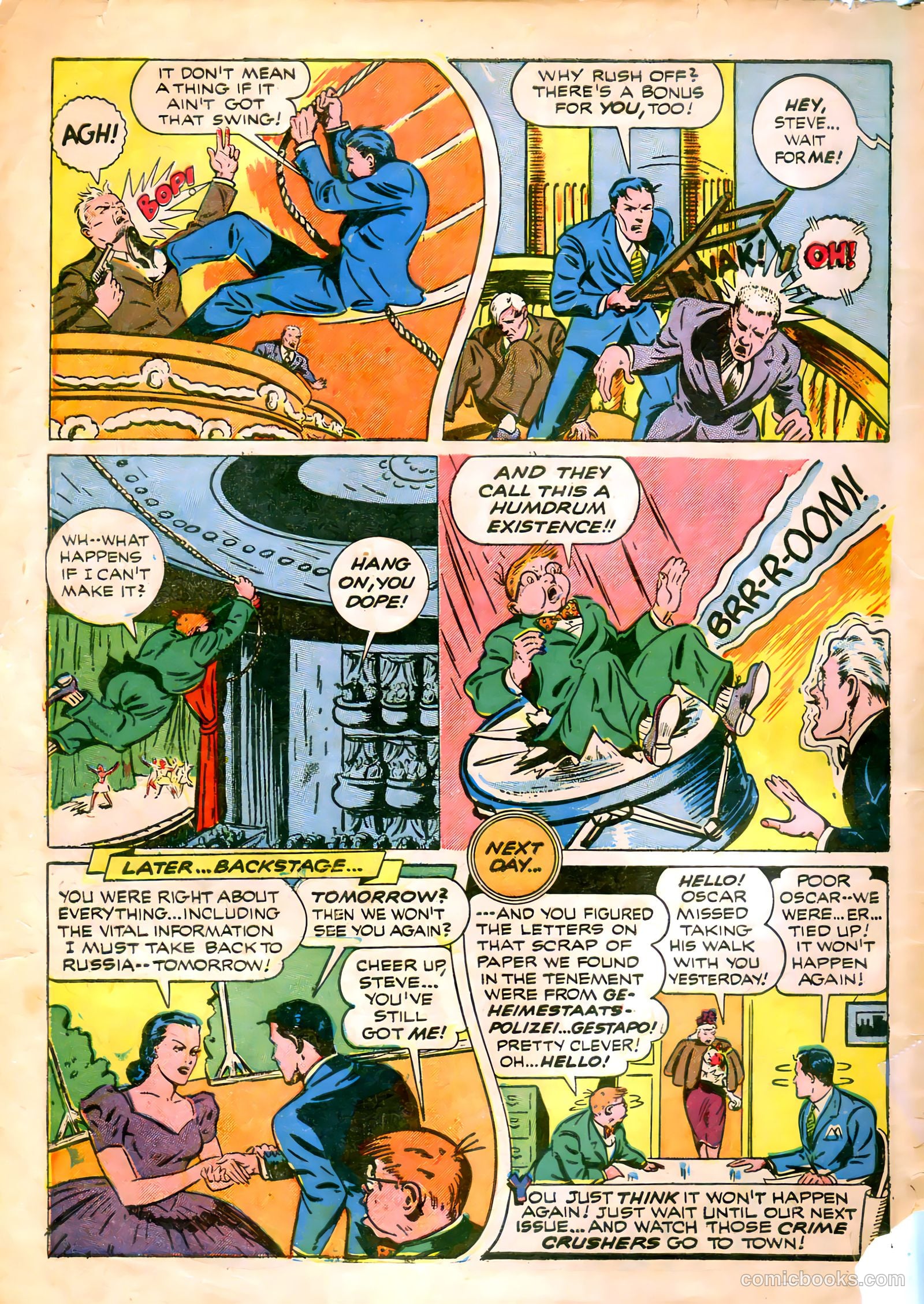 The Black Terror #3 — page 57 of 57