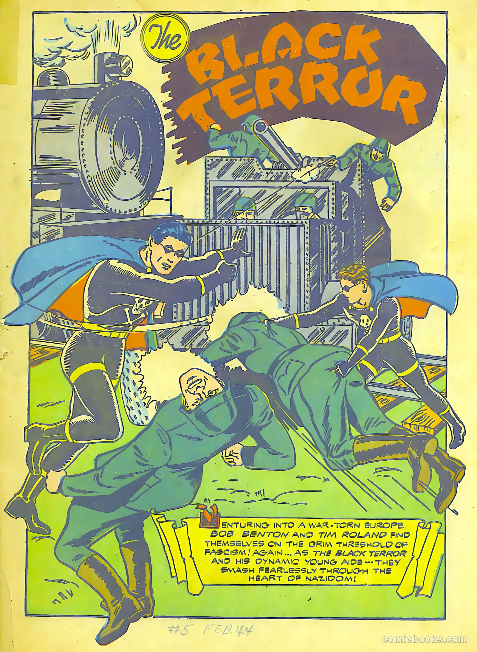 The Black Terror #5 — page 2 of 53