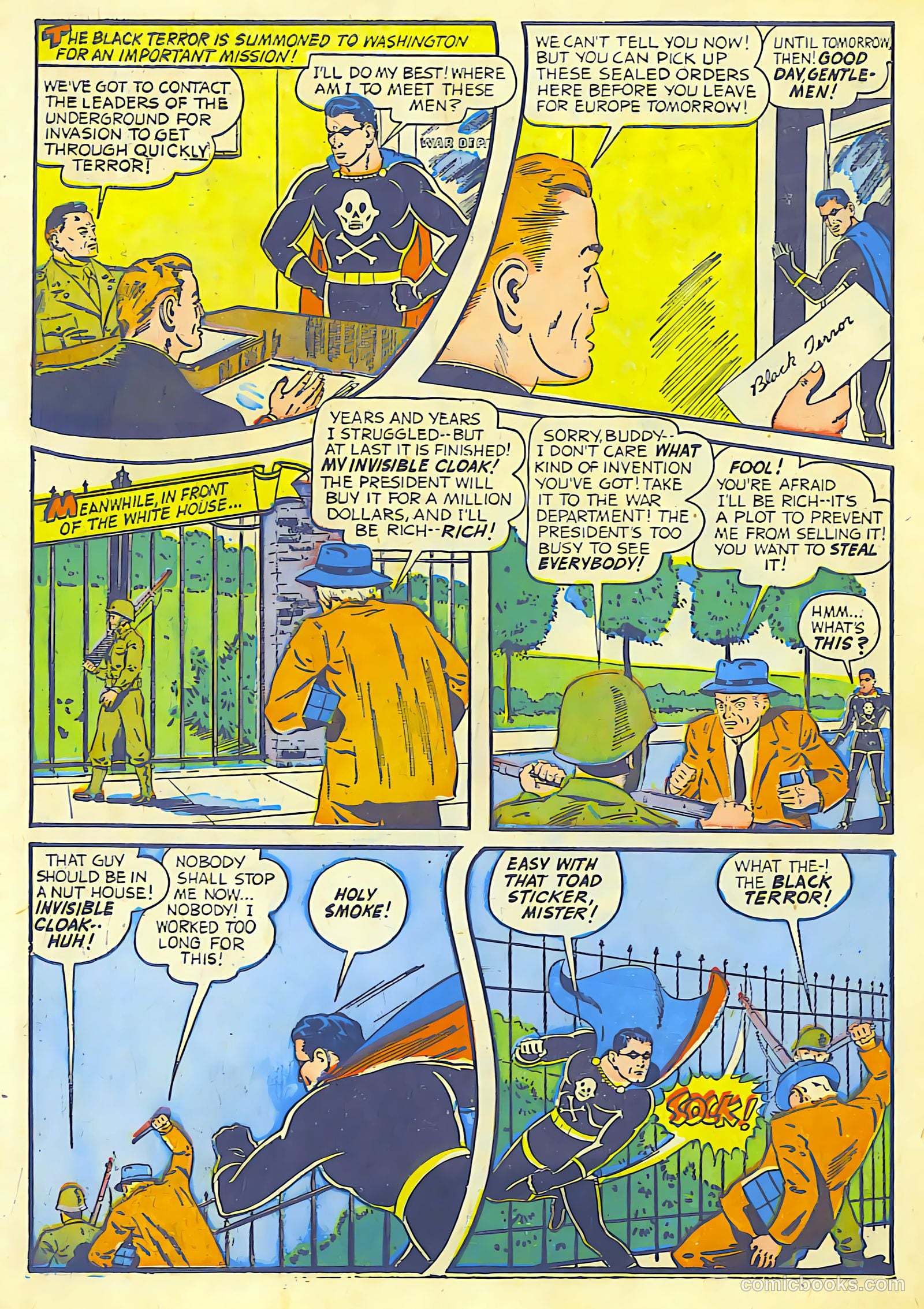 The Black Terror #5 — page 17 of 53