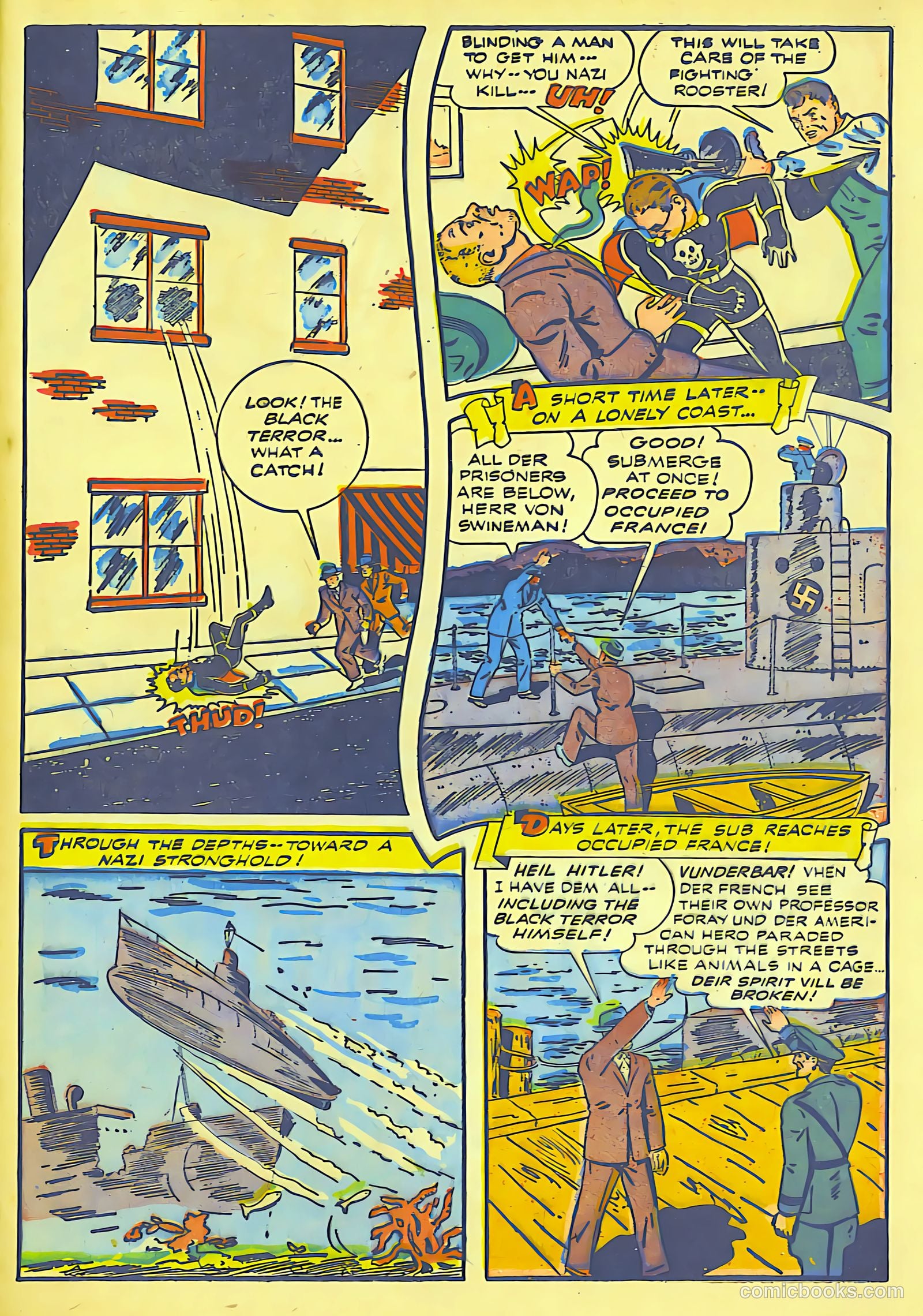 The Black Terror #5 — page 35 of 53
