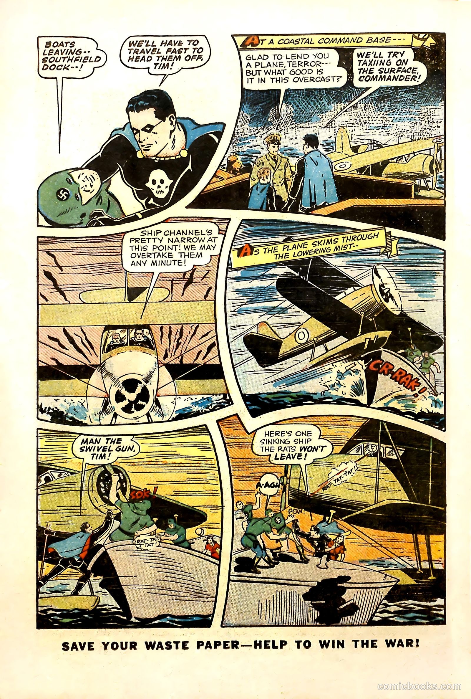 The Black Terror #6 — page 32 of 53