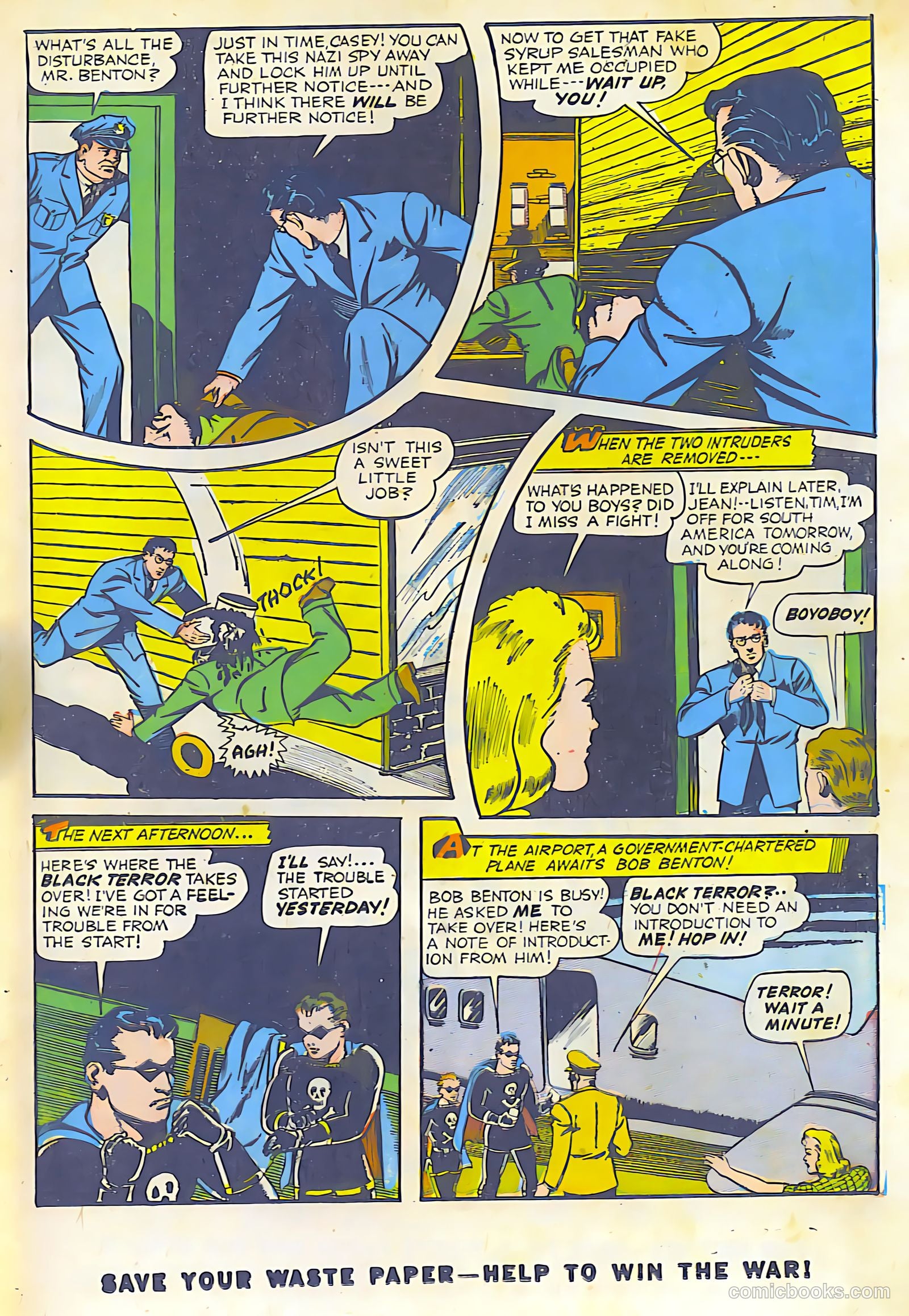 The Black Terror #7 — page 19 of 52