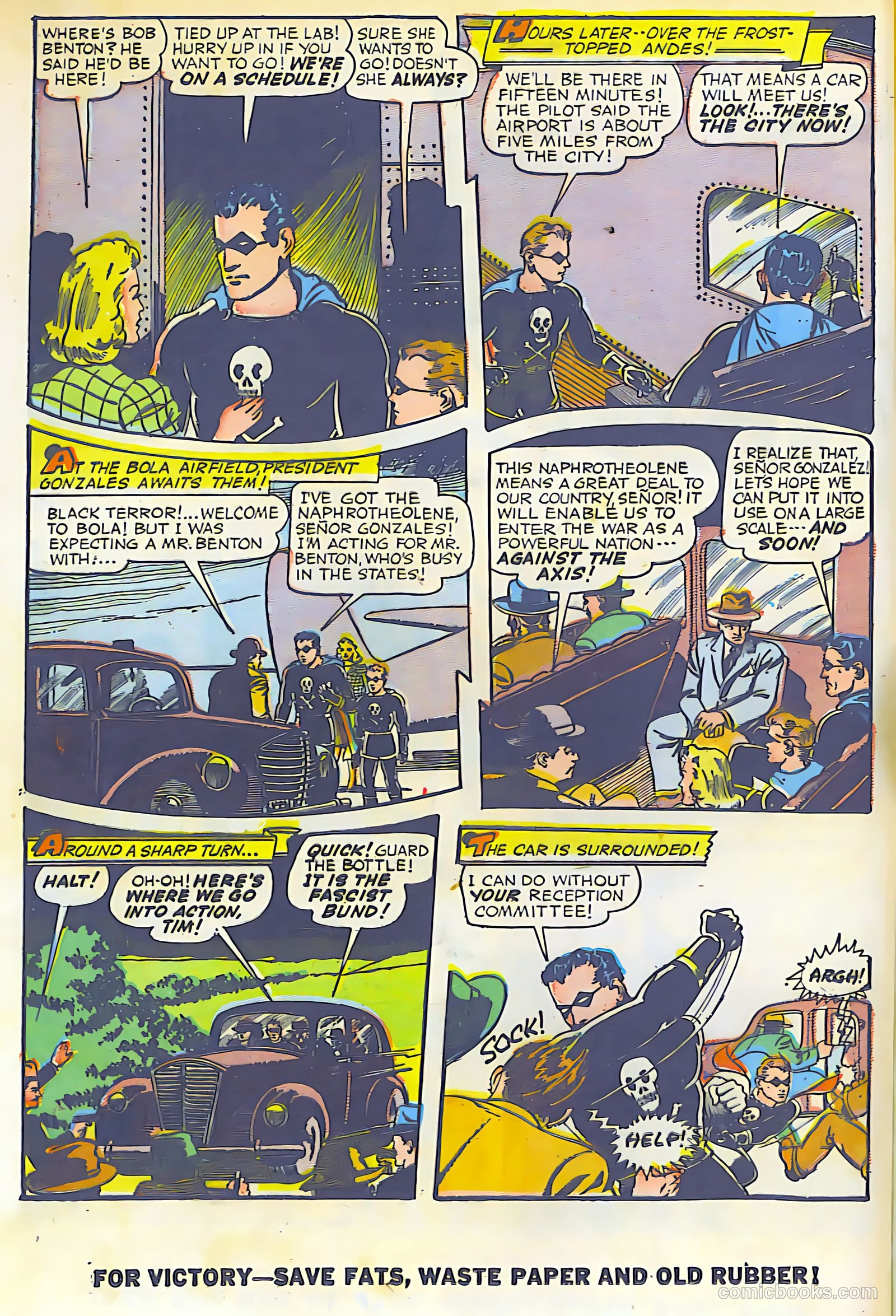 The Black Terror #7 — page 20 of 52