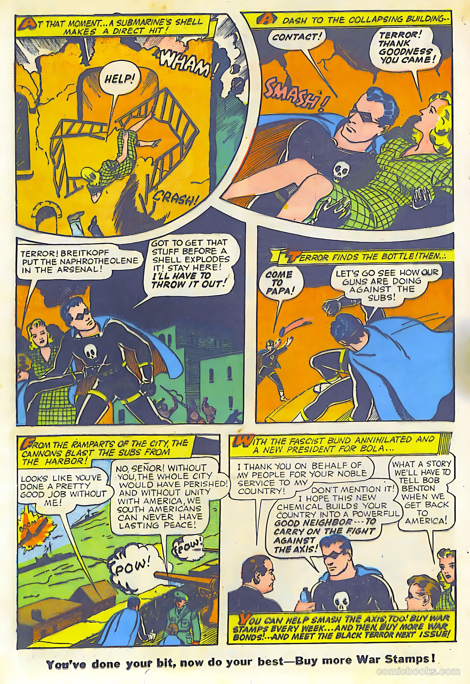 The Black Terror #7 — page 28 of 52