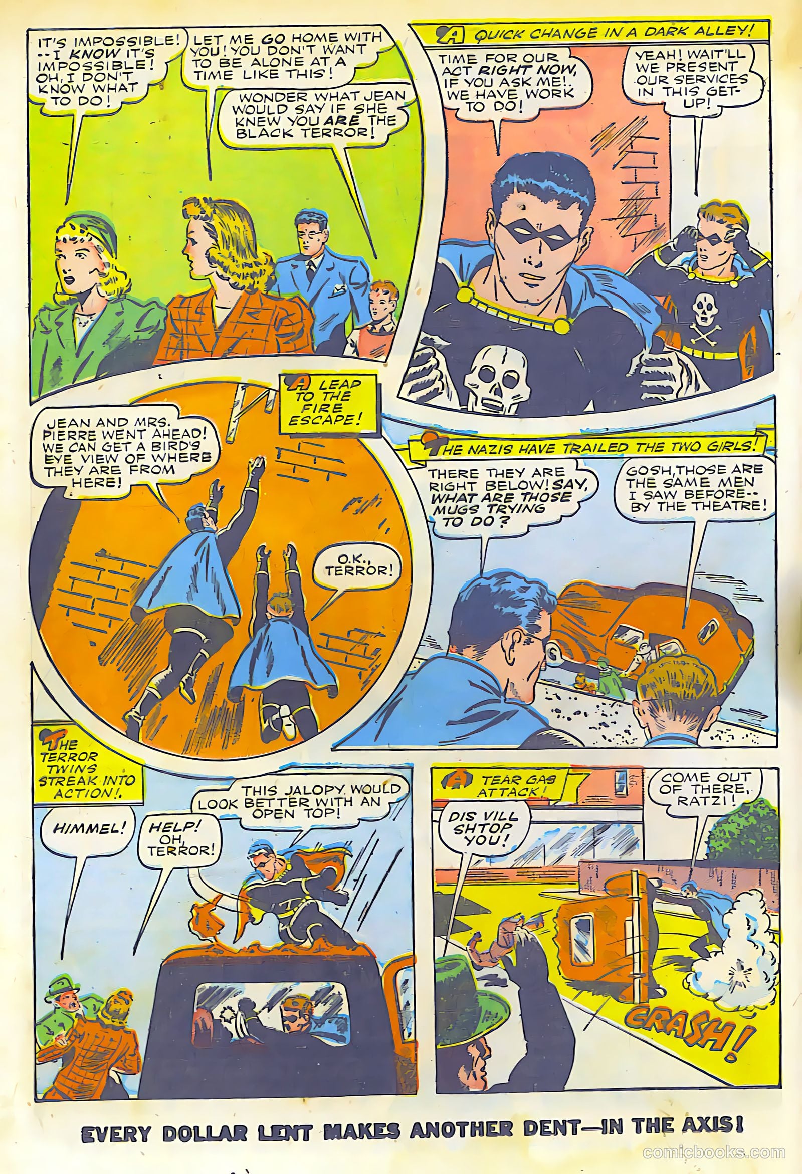 The Black Terror #7 — page 32 of 52