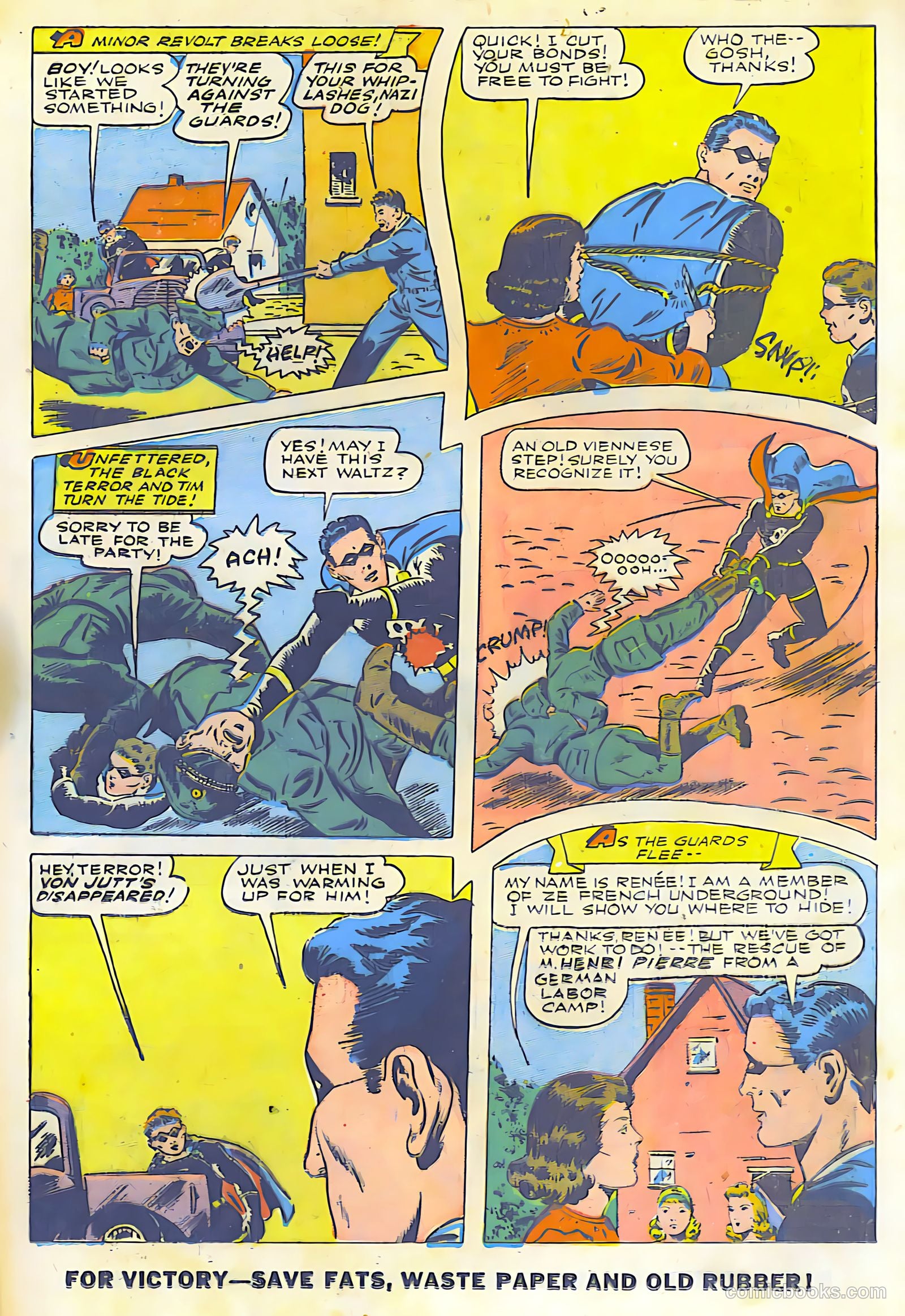 The Black Terror #7 — page 35 of 52
