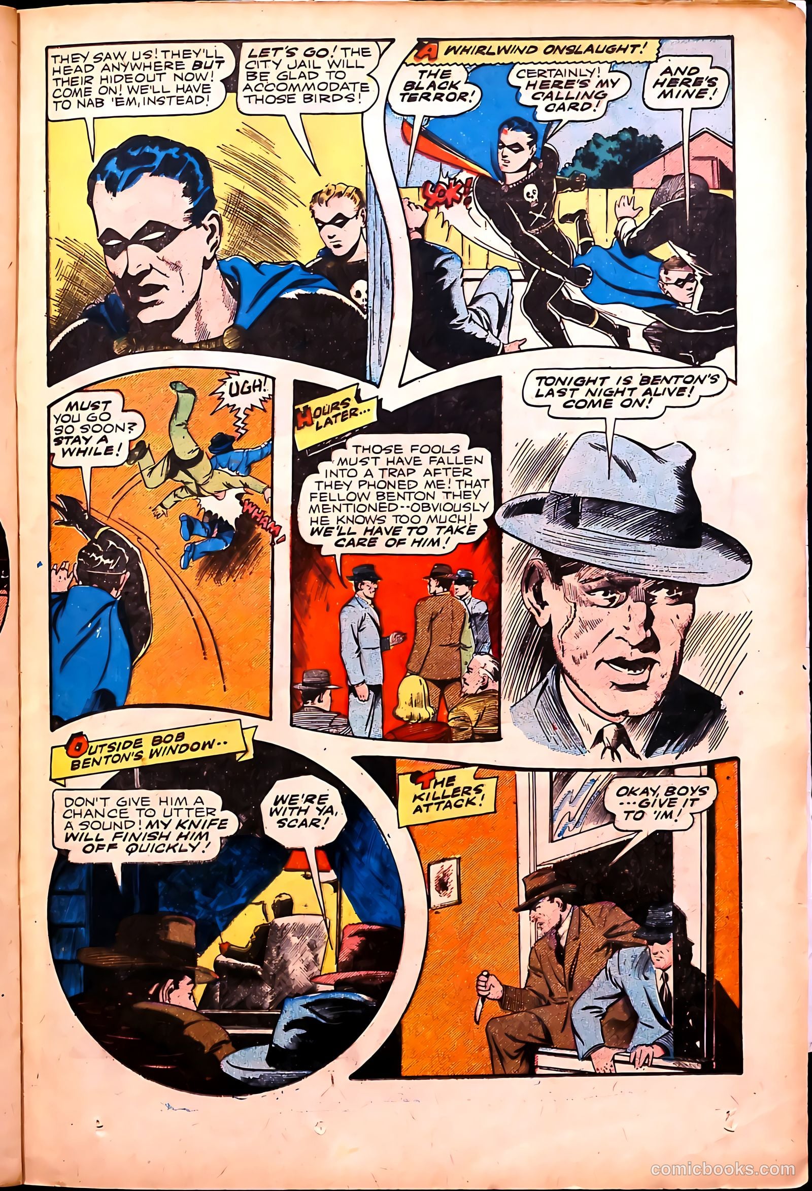 The Black Terror #8 — page 33 of 52