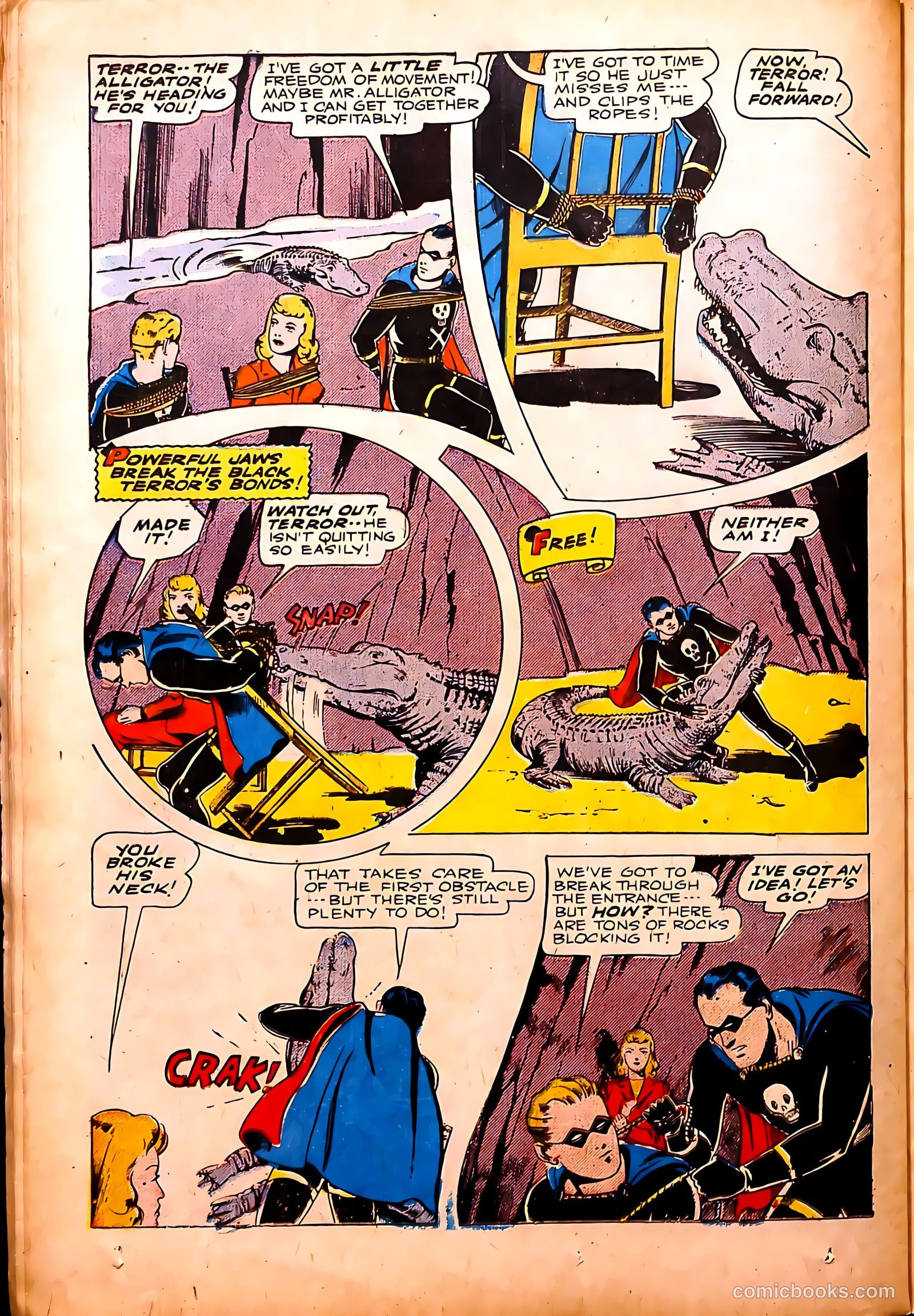 The Black Terror #8 — page 36 of 52