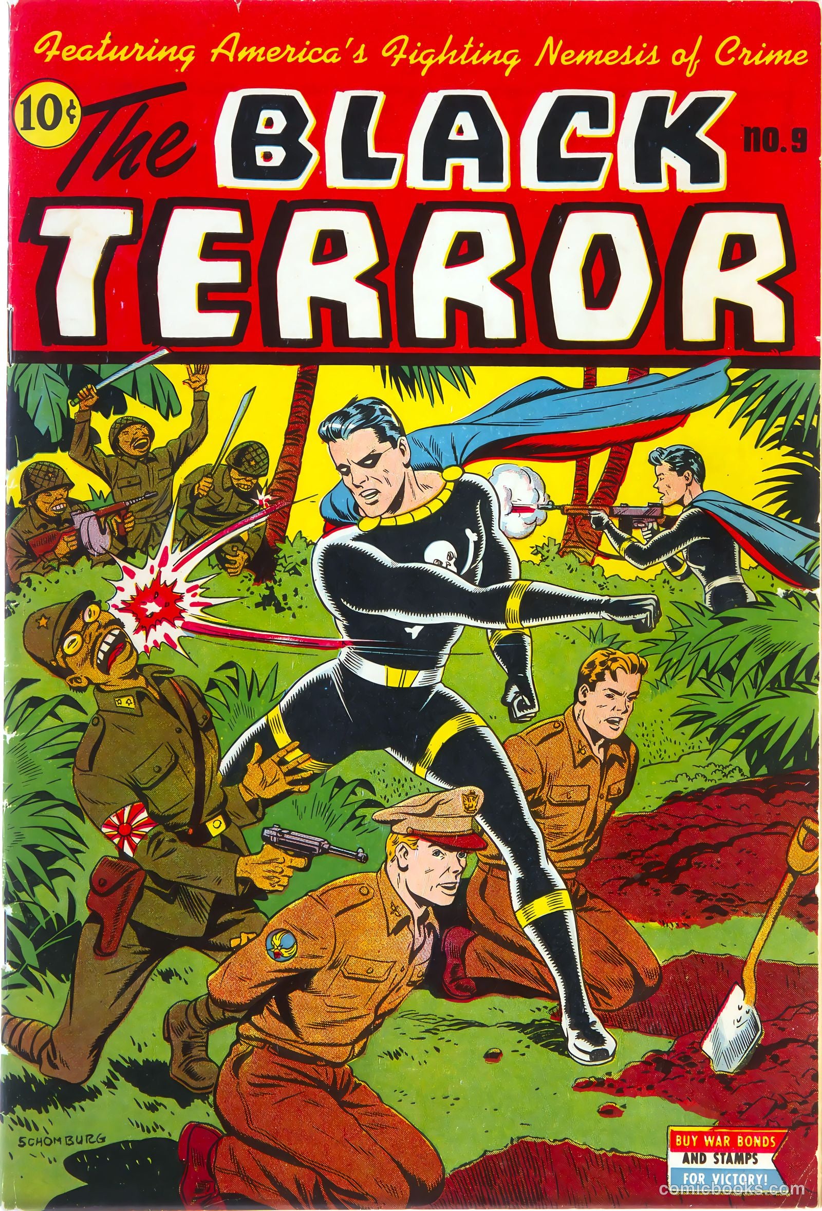 The Black Terror #9 — page 1 of 52