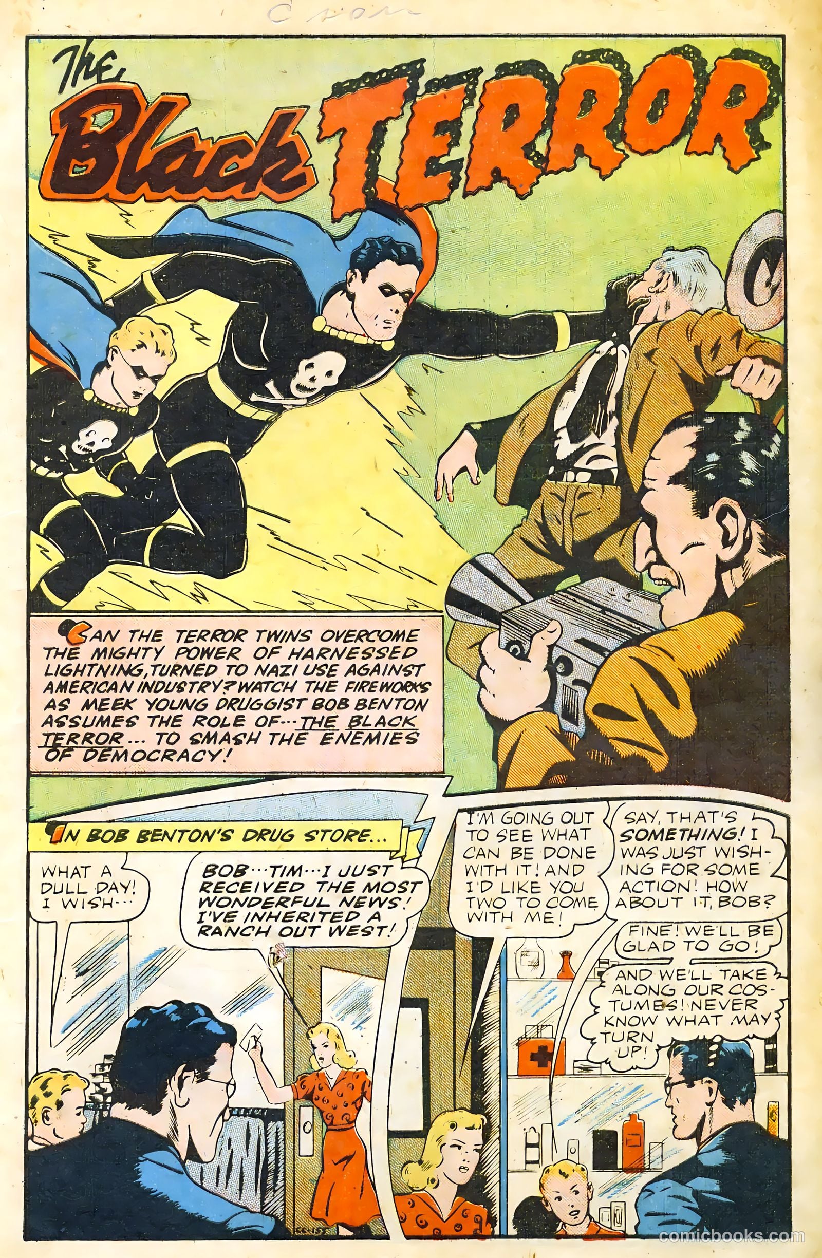 The Black Terror #9 — page 3 of 52