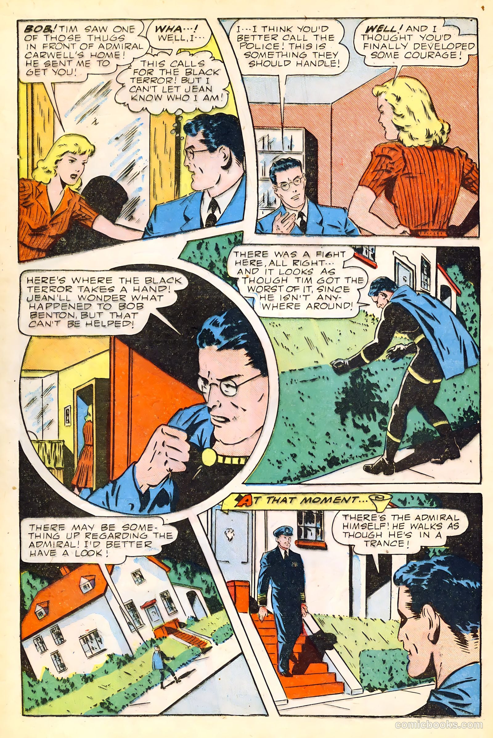 The Black Terror #9 — page 32 of 52
