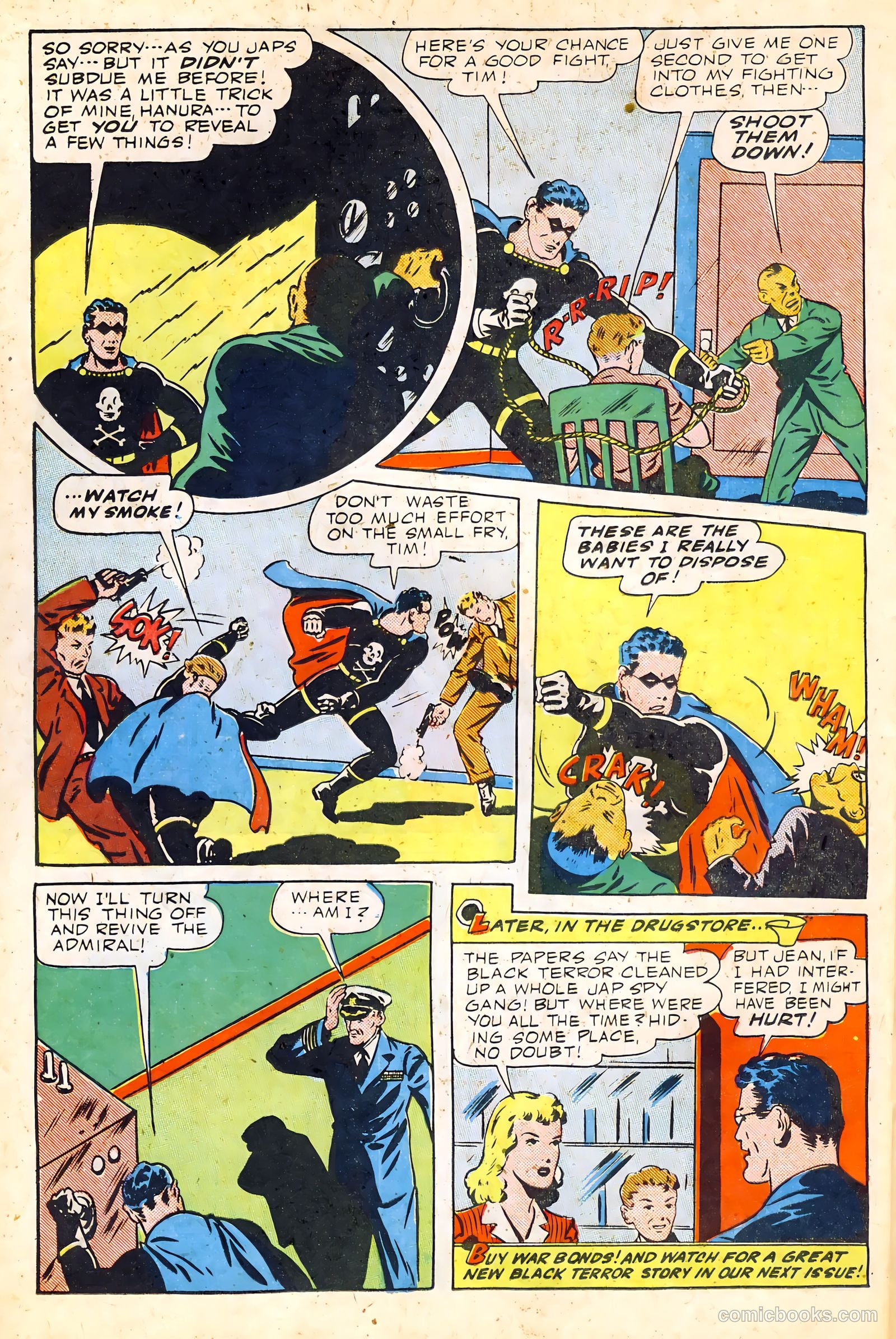 The Black Terror #9 — page 36 of 52