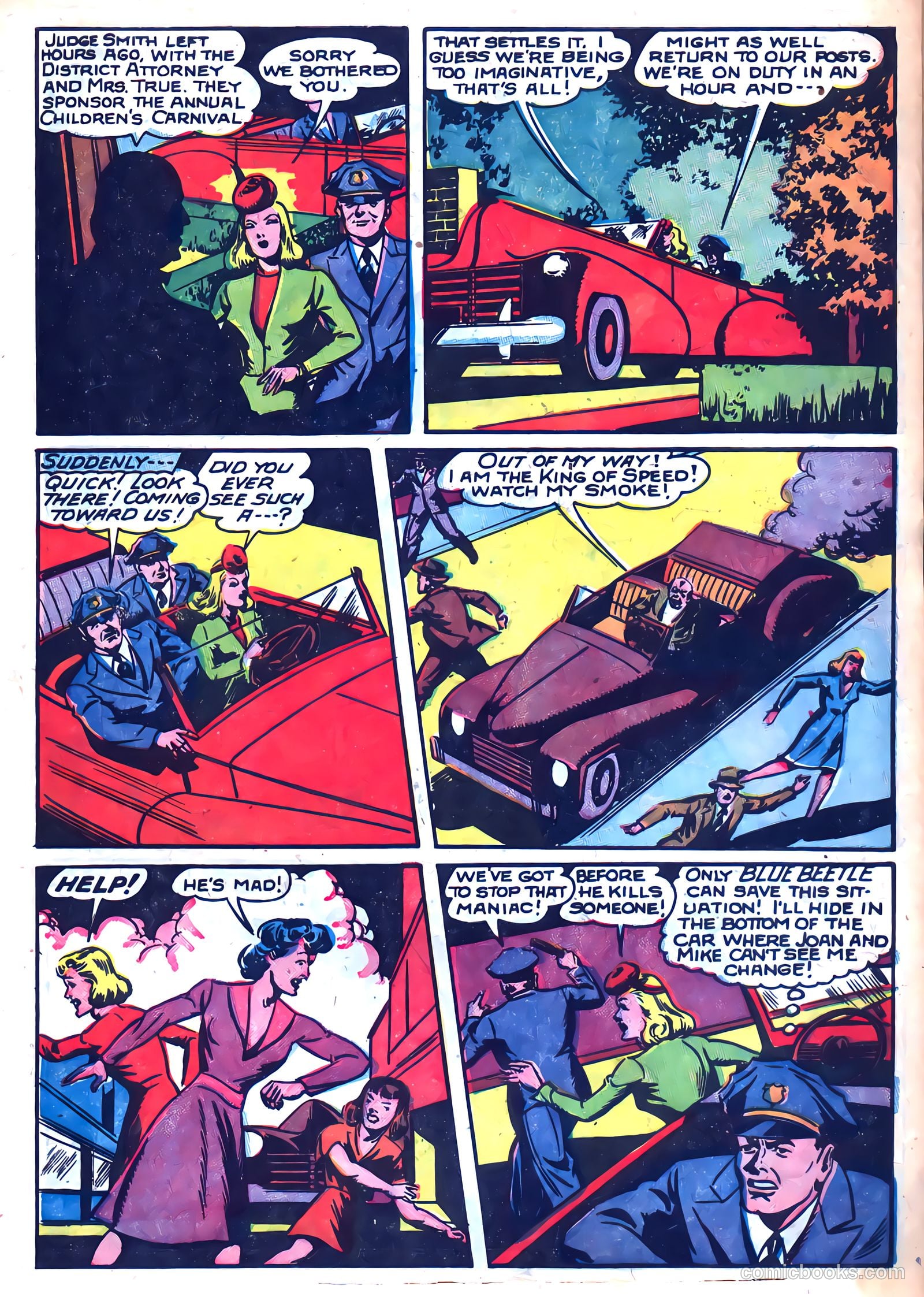The Blue Beetle #18 — page 5 of 36