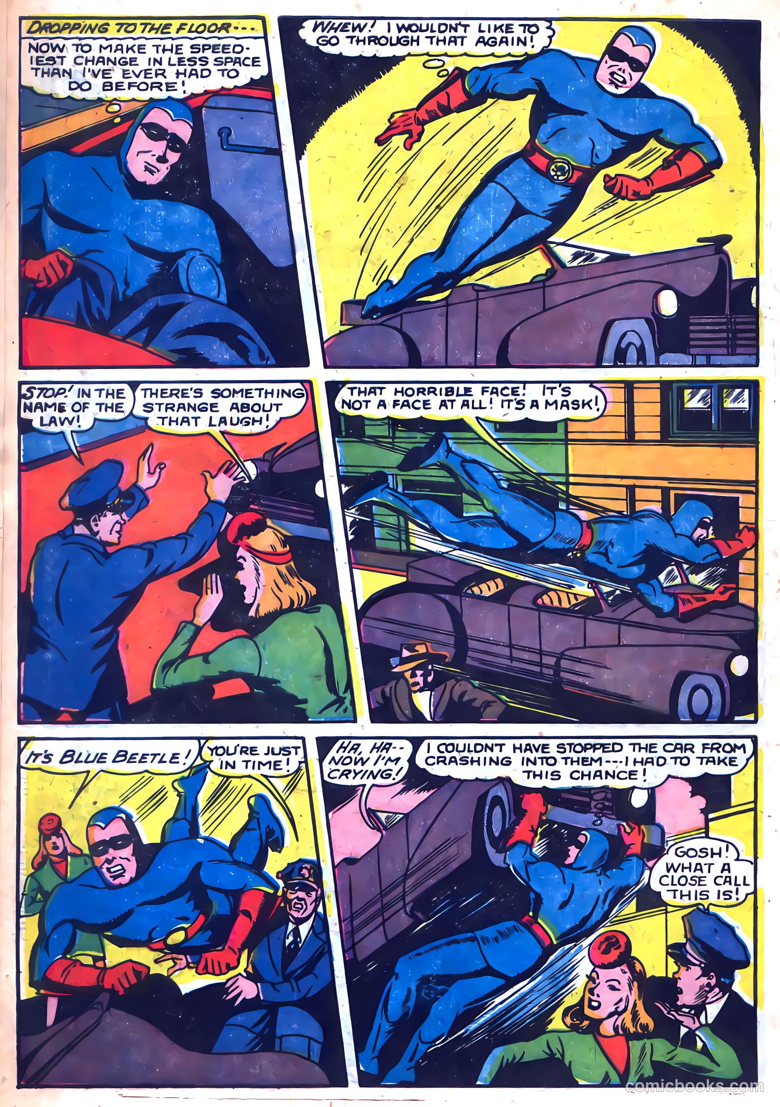 The Blue Beetle #18 — page 6 of 36