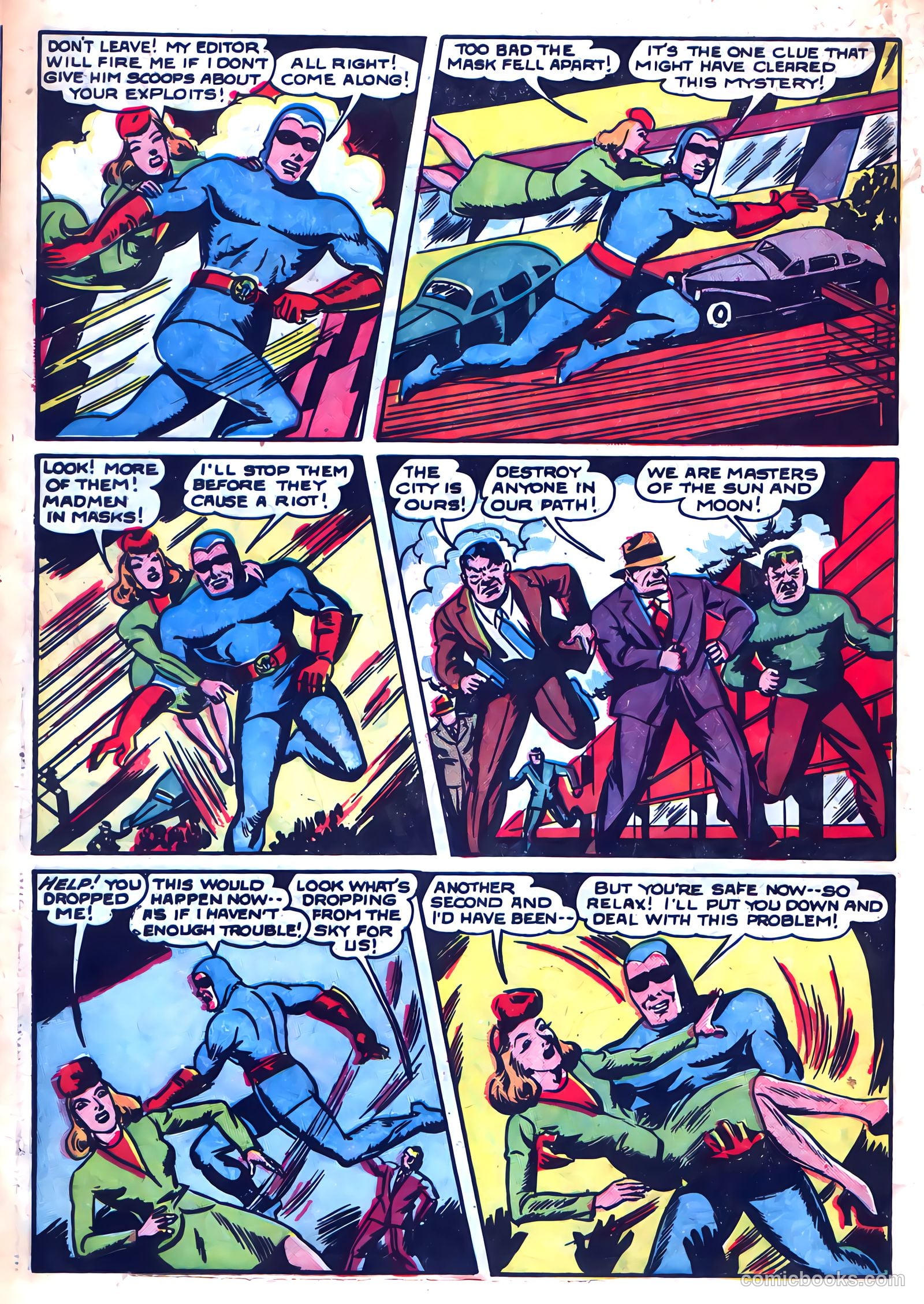 The Blue Beetle #18 — page 8 of 36