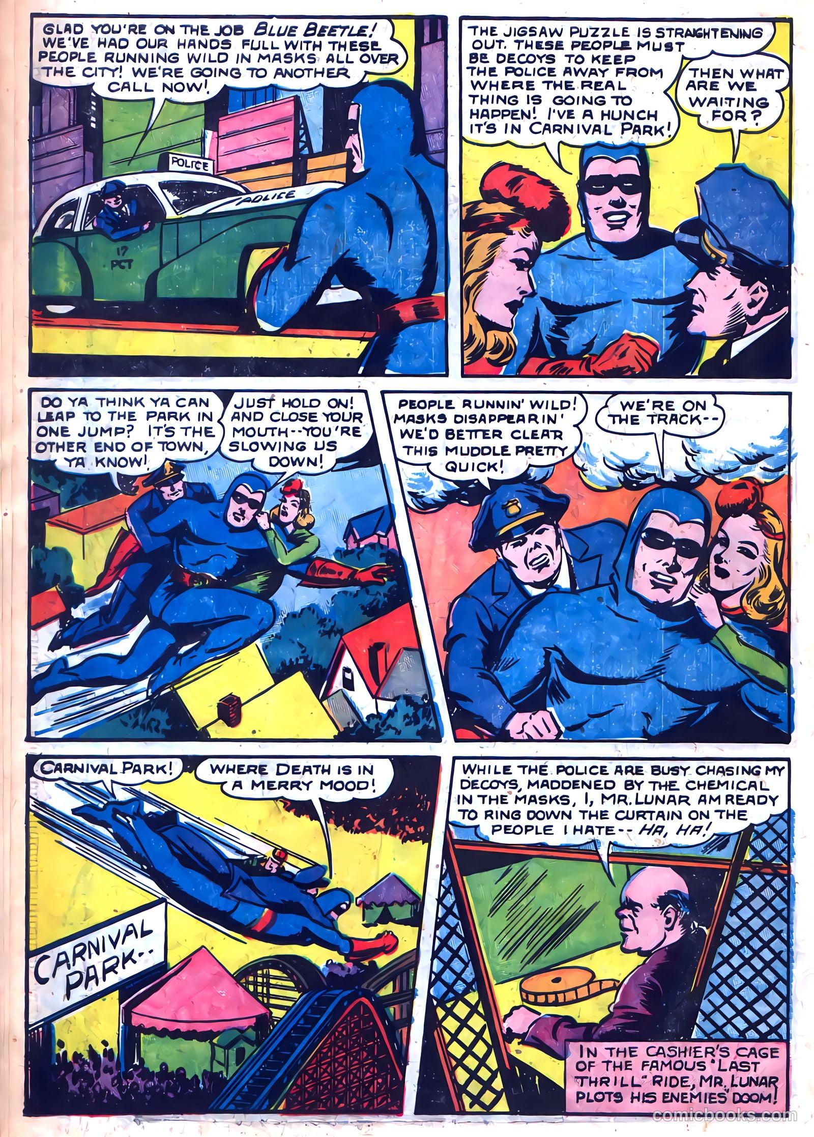 The Blue Beetle #18 — page 10 of 36