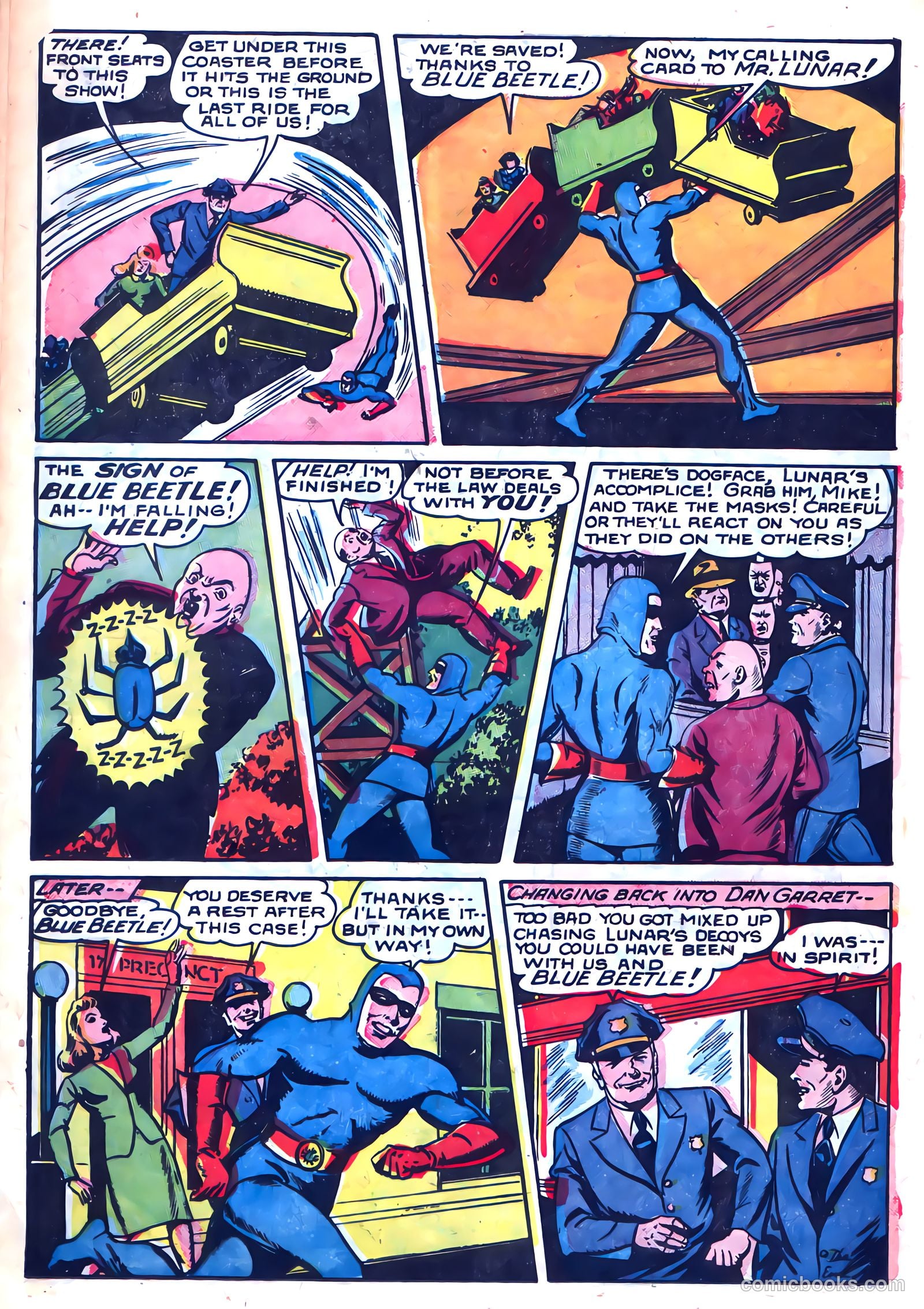The Blue Beetle #18 — page 12 of 36