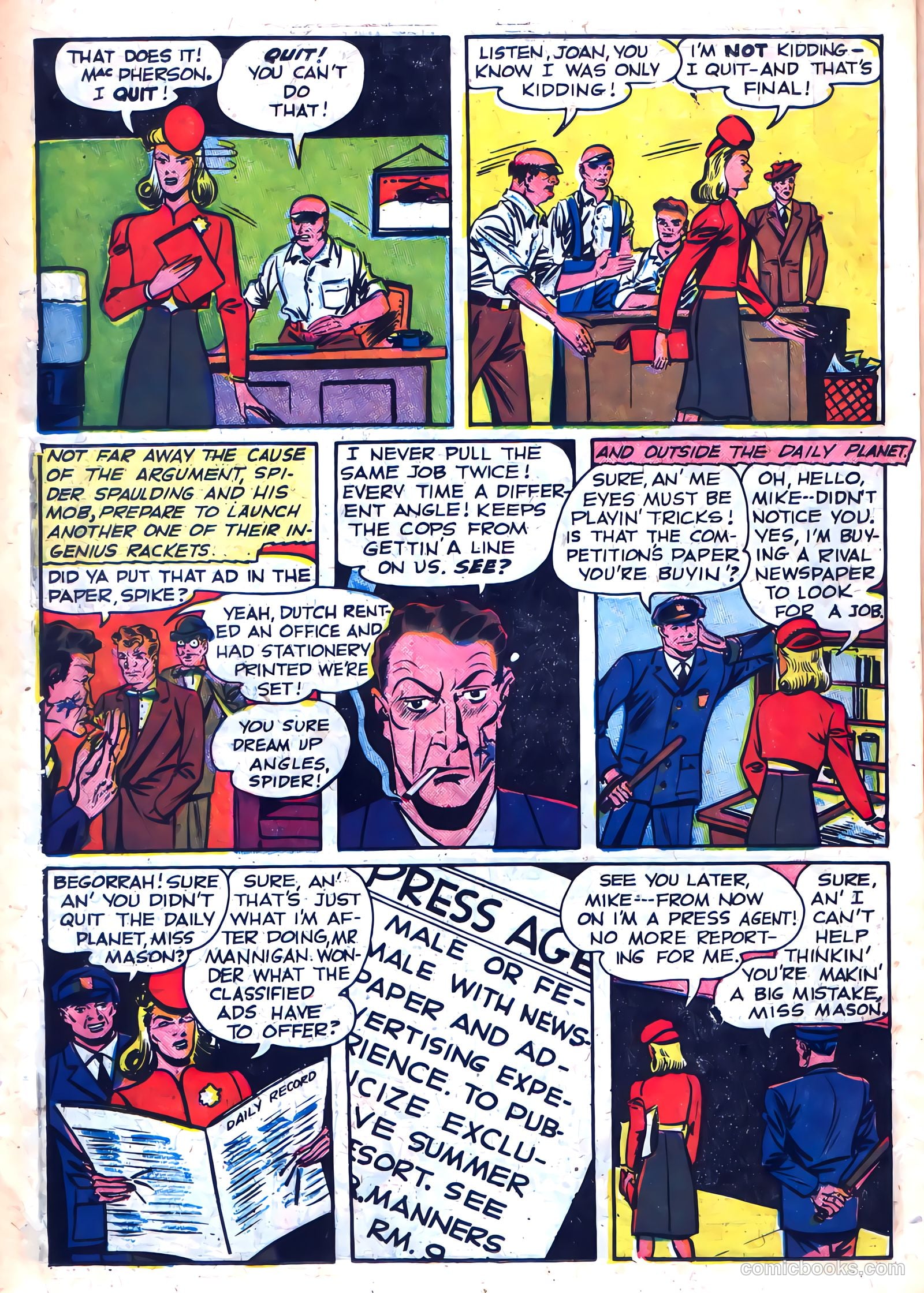 The Blue Beetle #18 — page 14 of 36