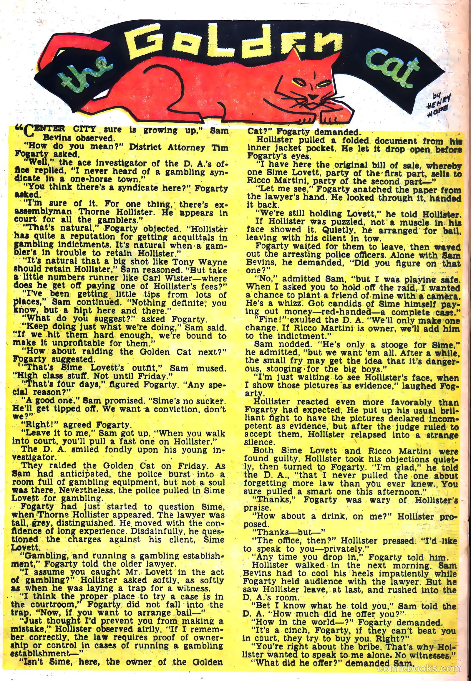 The Blue Beetle #18 — page 19 of 36