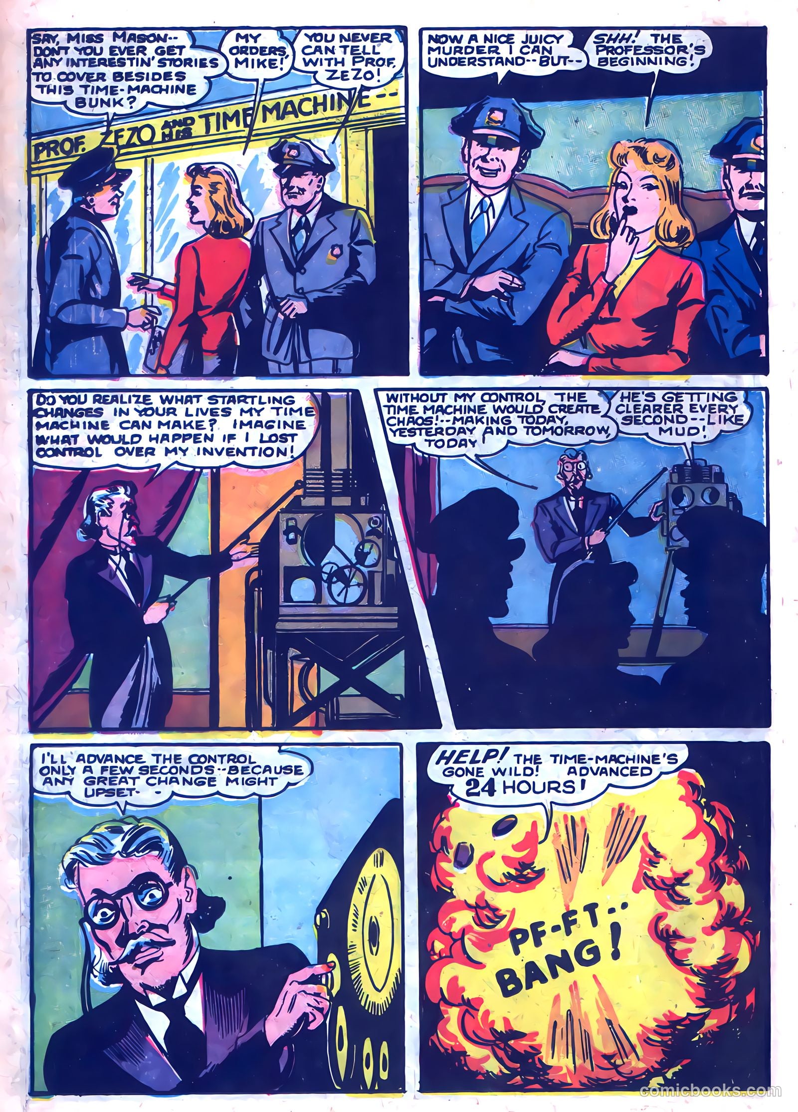 The Blue Beetle #18 — page 22 of 36