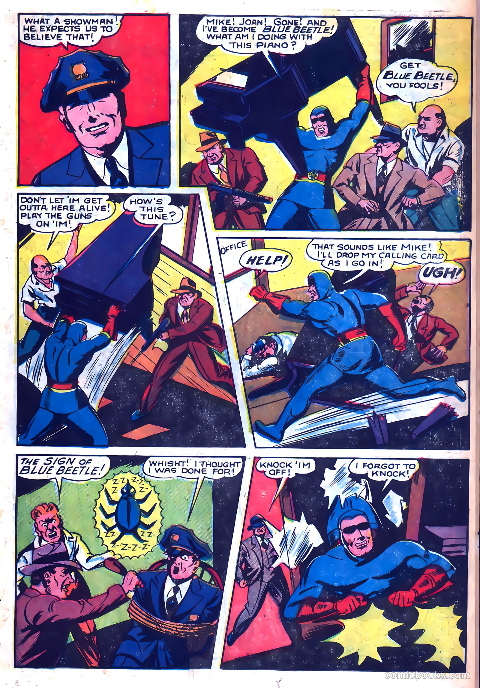 The Blue Beetle #18 — page 23 of 36