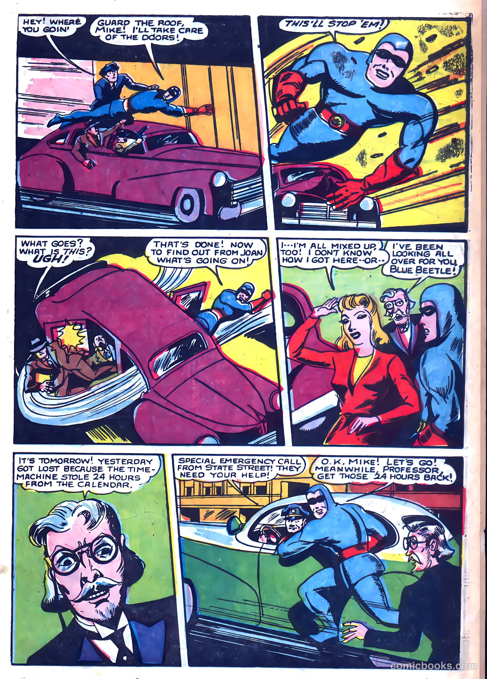 The Blue Beetle #18 — page 25 of 36