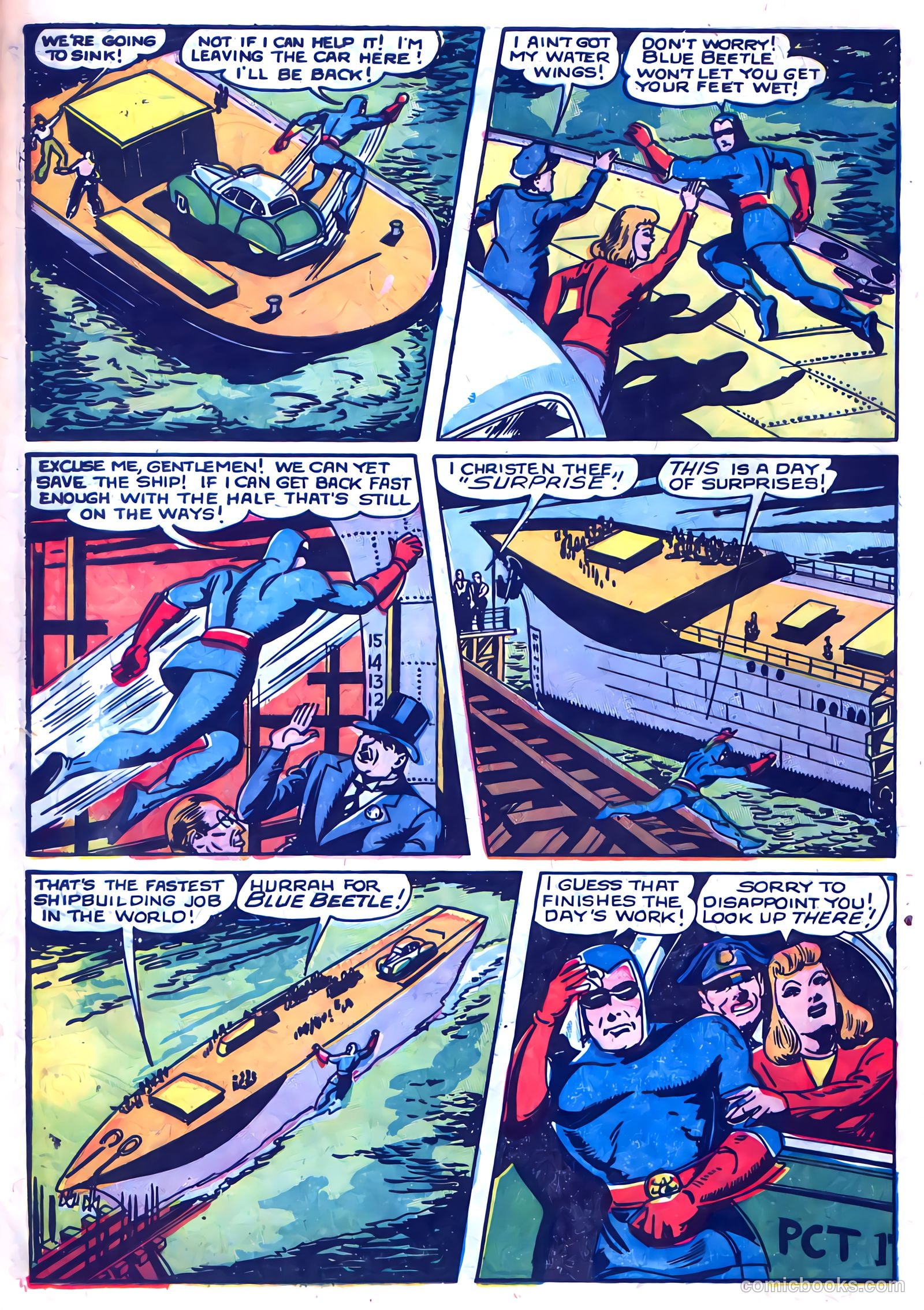 The Blue Beetle #18 — page 28 of 36
