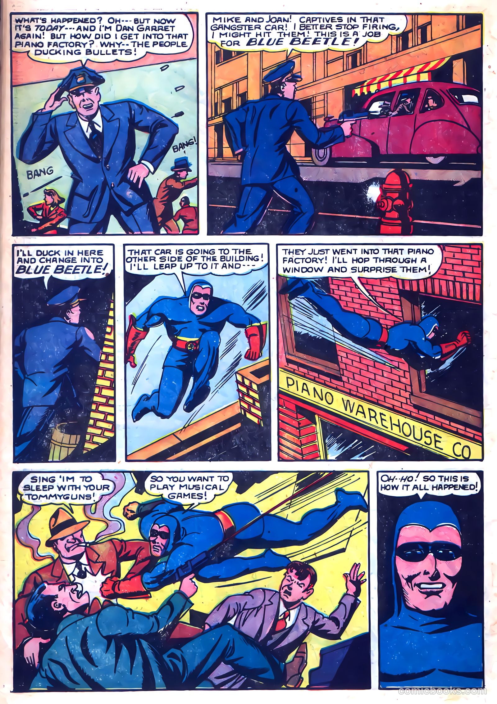 The Blue Beetle #18 — page 30 of 36