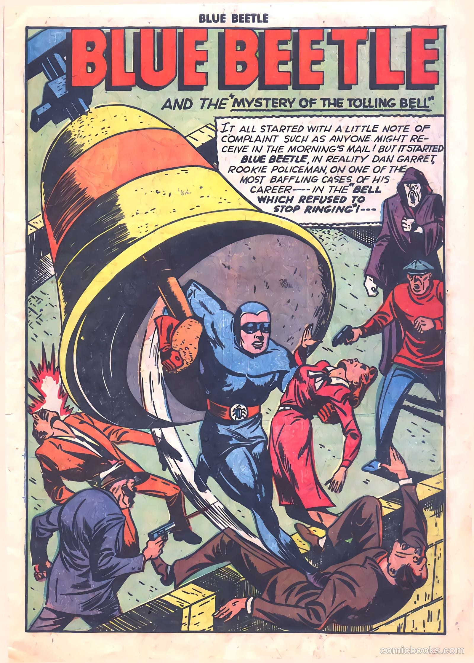 The Blue Beetle #19 — page 3 of 36