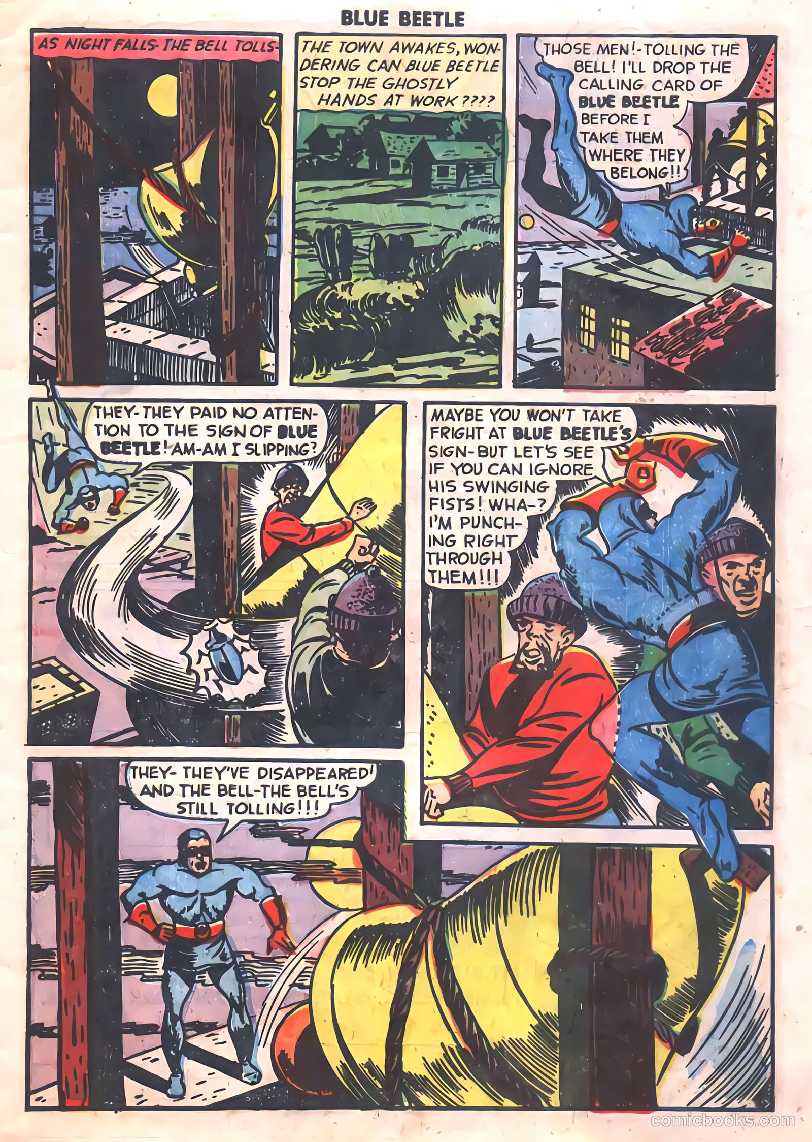The Blue Beetle #19 — page 5 of 36