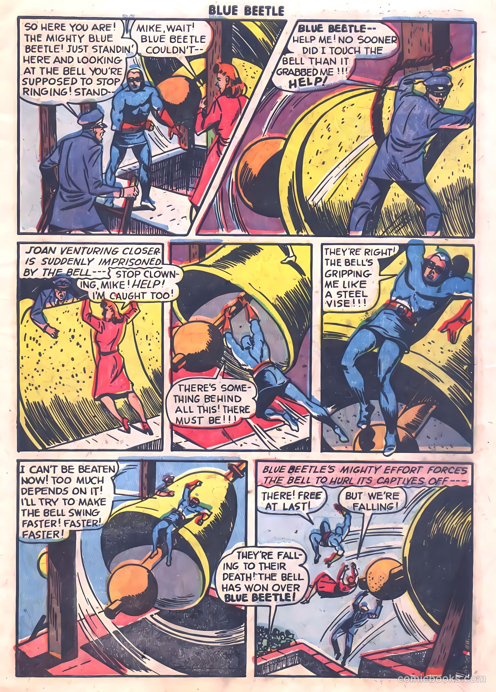 The Blue Beetle #19 — page 7 of 36