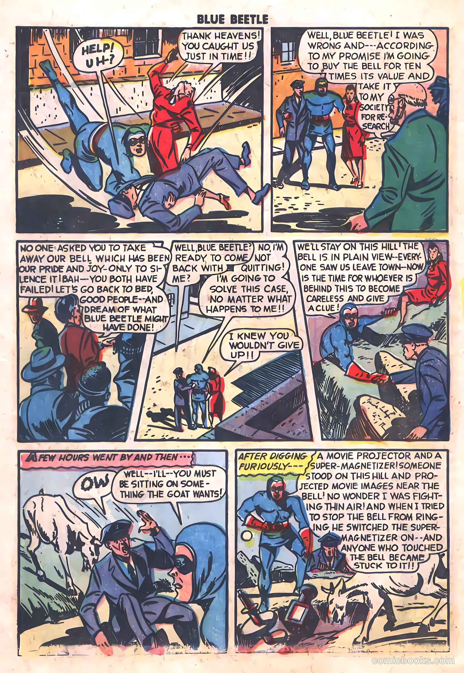 The Blue Beetle #19 — page 8 of 36