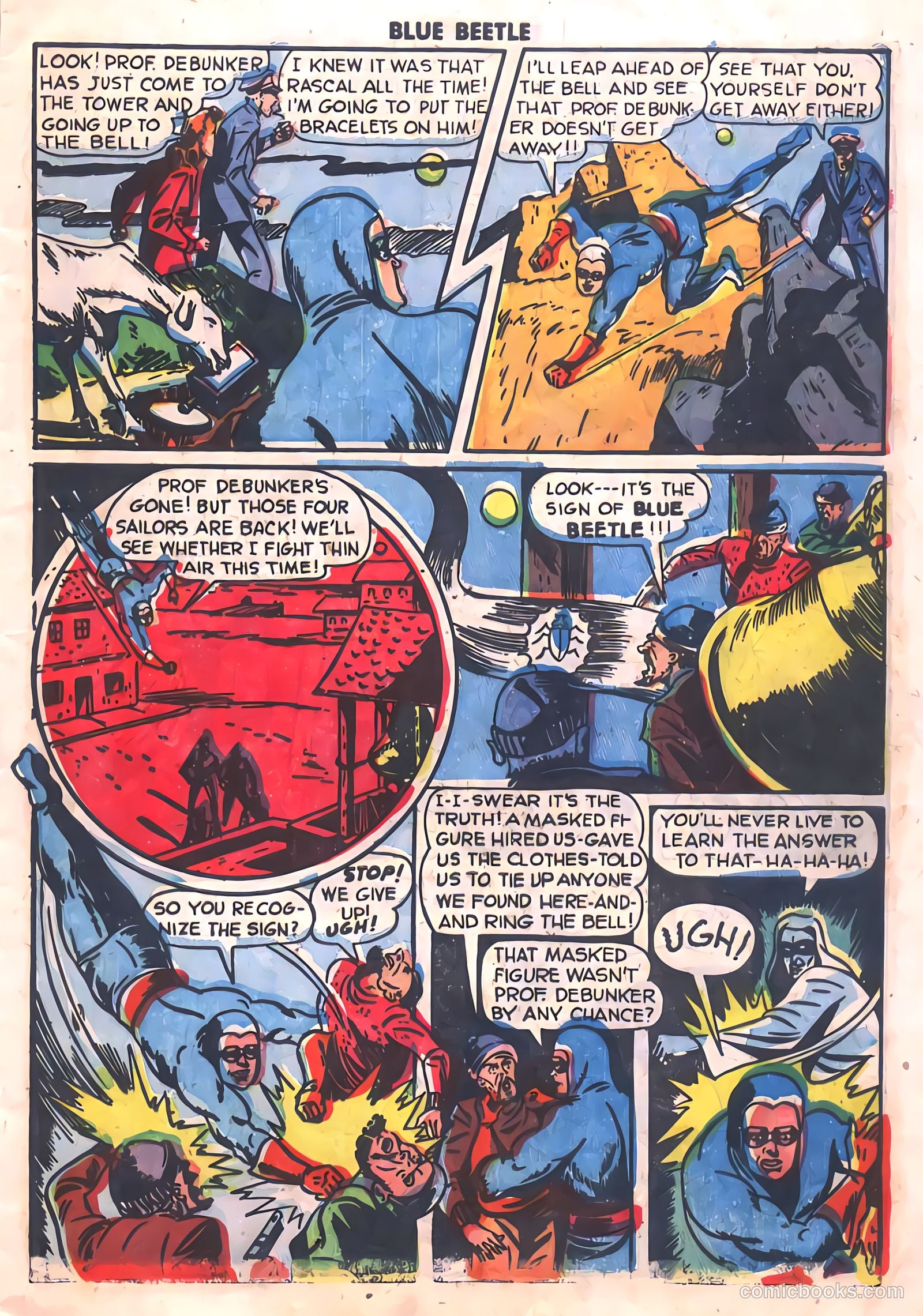 The Blue Beetle #19 — page 9 of 36