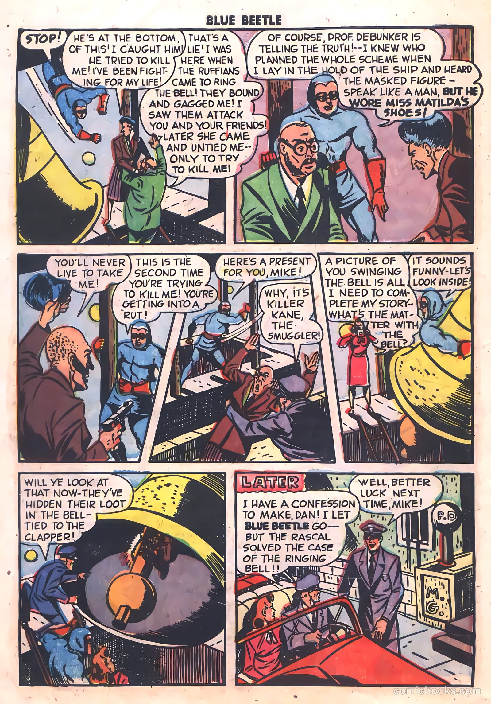 The Blue Beetle #19 — page 10 of 36
