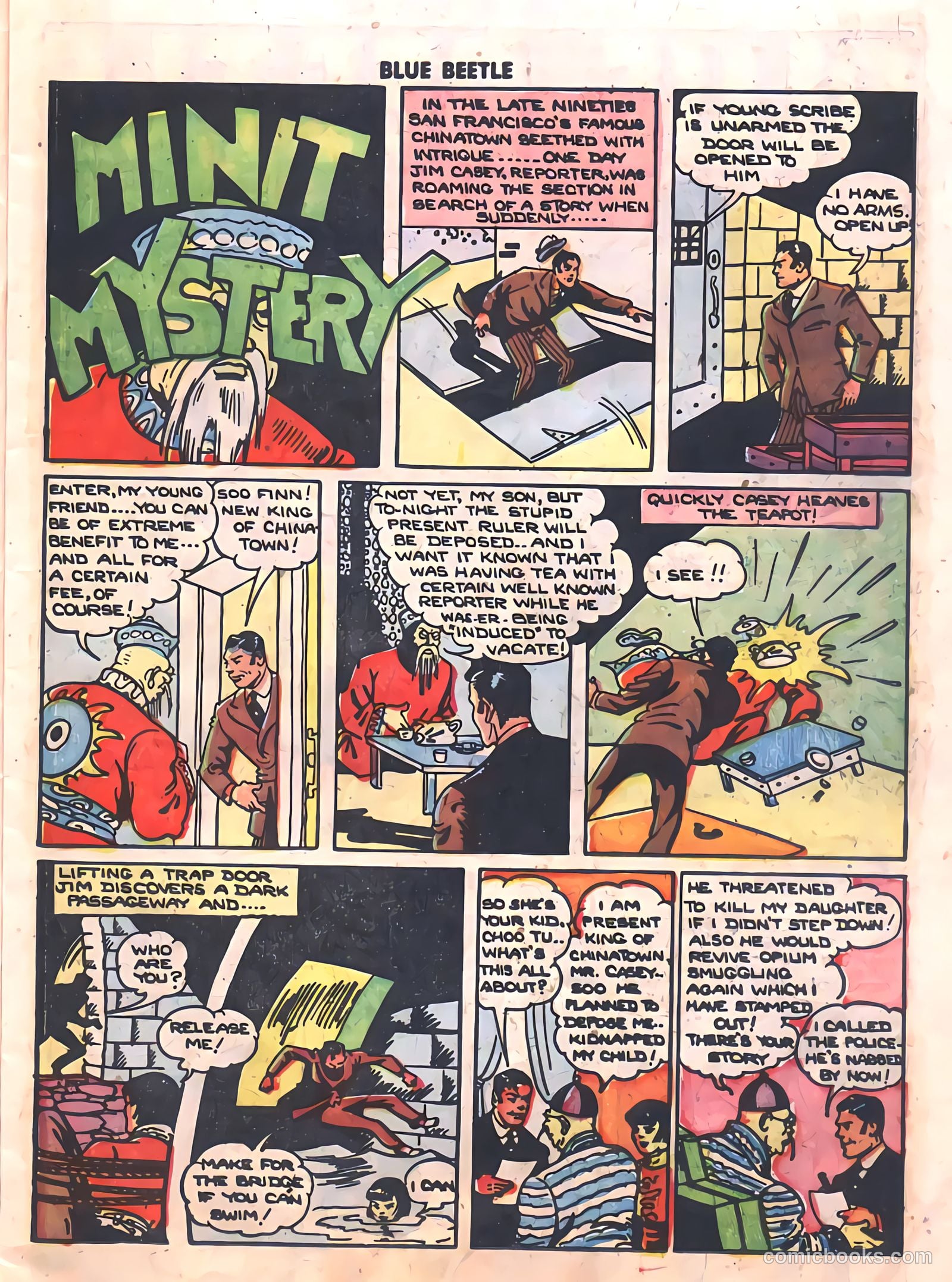 The Blue Beetle #19 — page 11 of 36