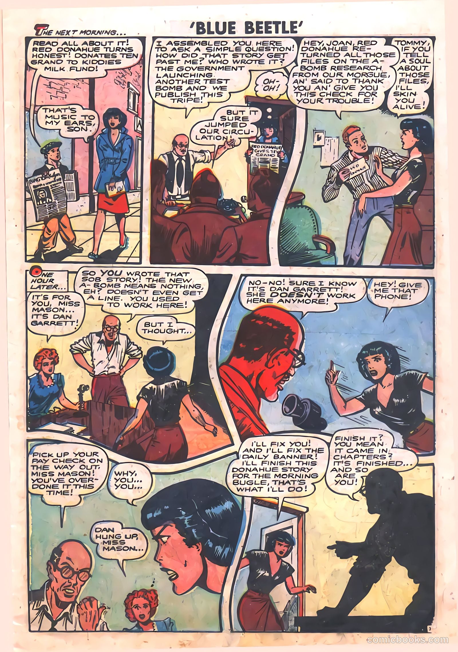 The Blue Beetle #19 — page 13 of 36