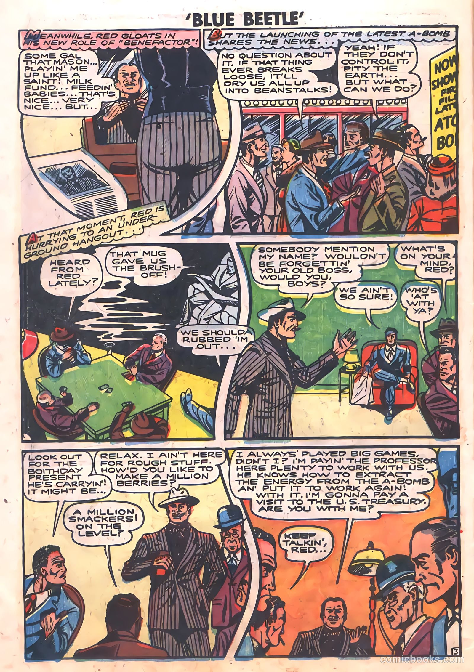 The Blue Beetle #19 — page 14 of 36