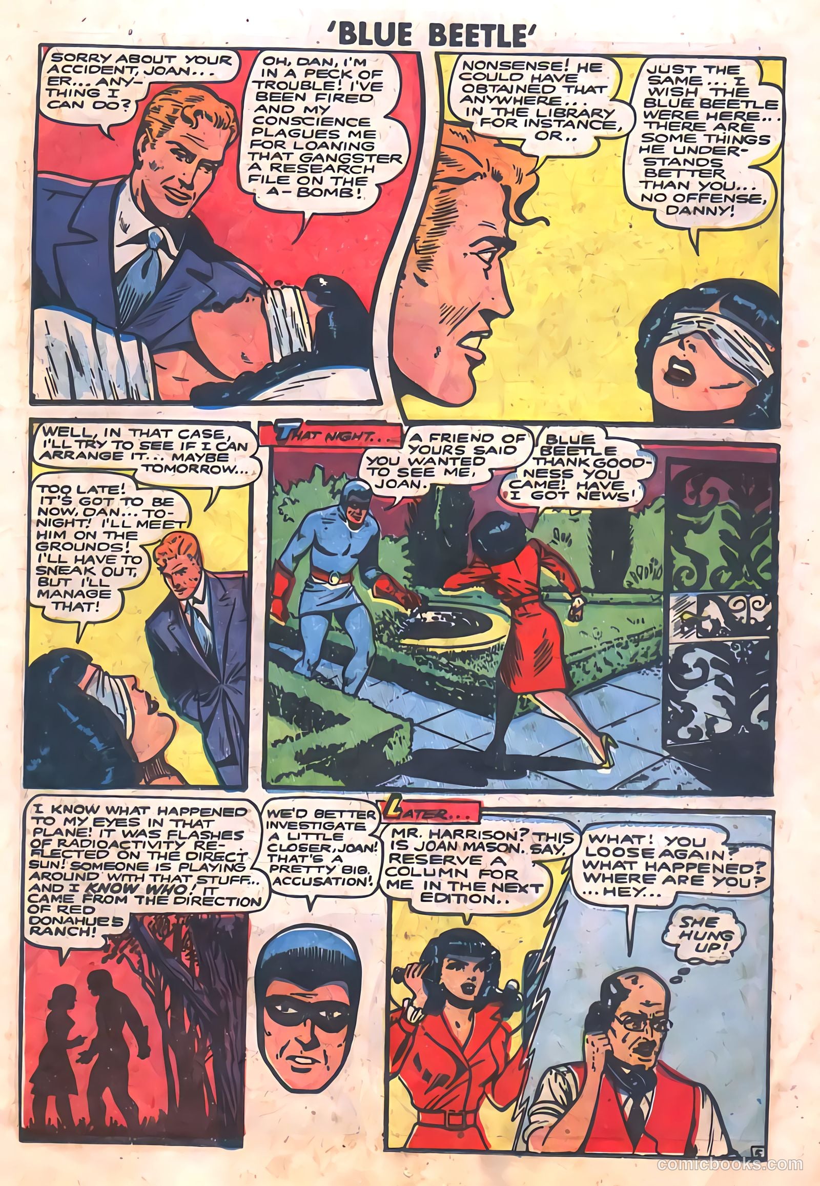 The Blue Beetle #19 — page 17 of 36